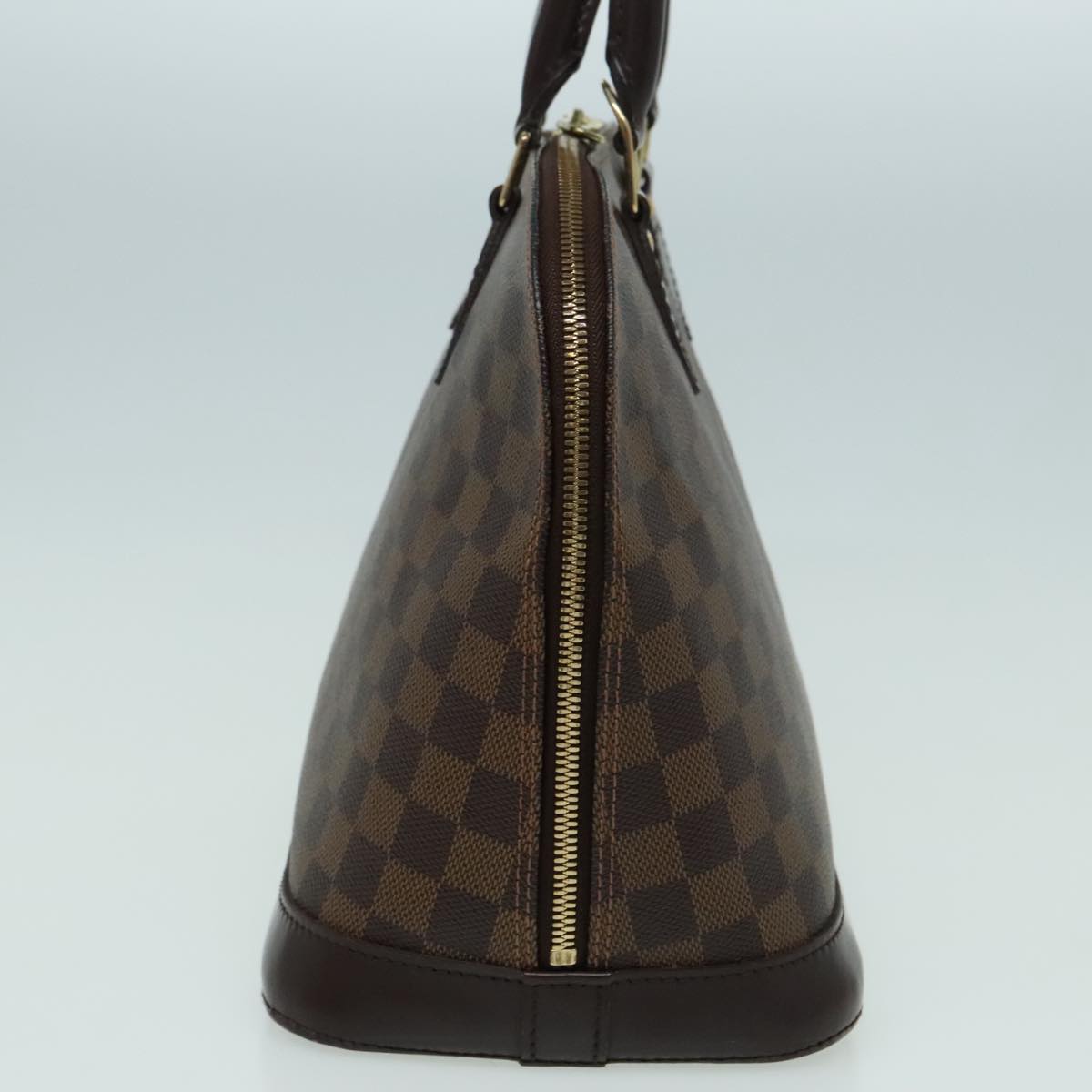 LOUIS VUITTON Damier Ebene Alma Hand Bag N51131 LV Auth 94603