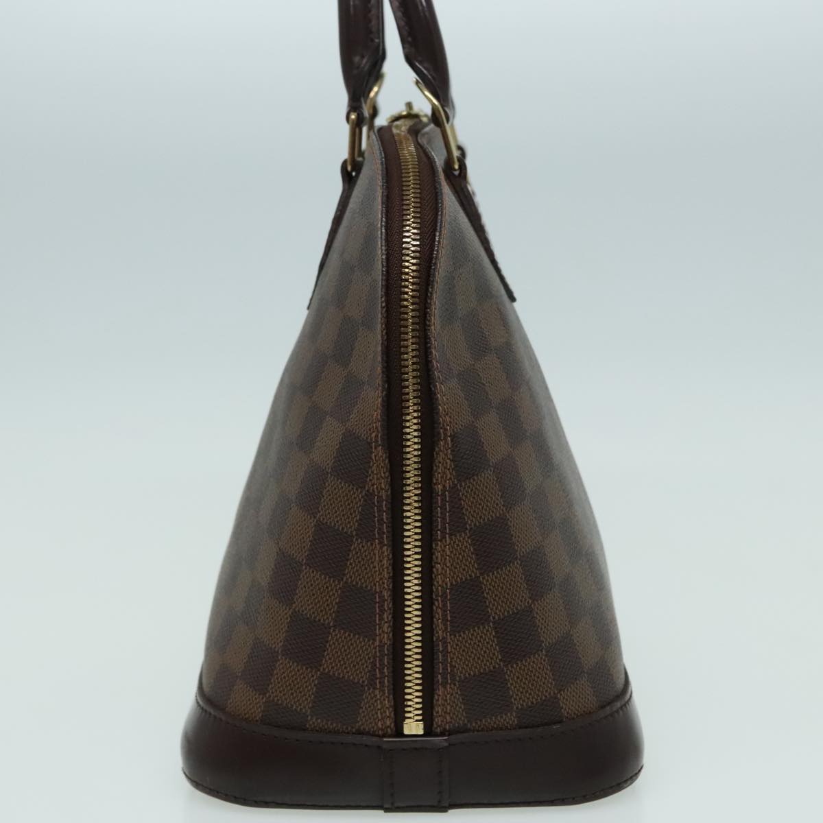 LOUIS VUITTON Damier Ebene Alma Hand Bag N51131 LV Auth 94603