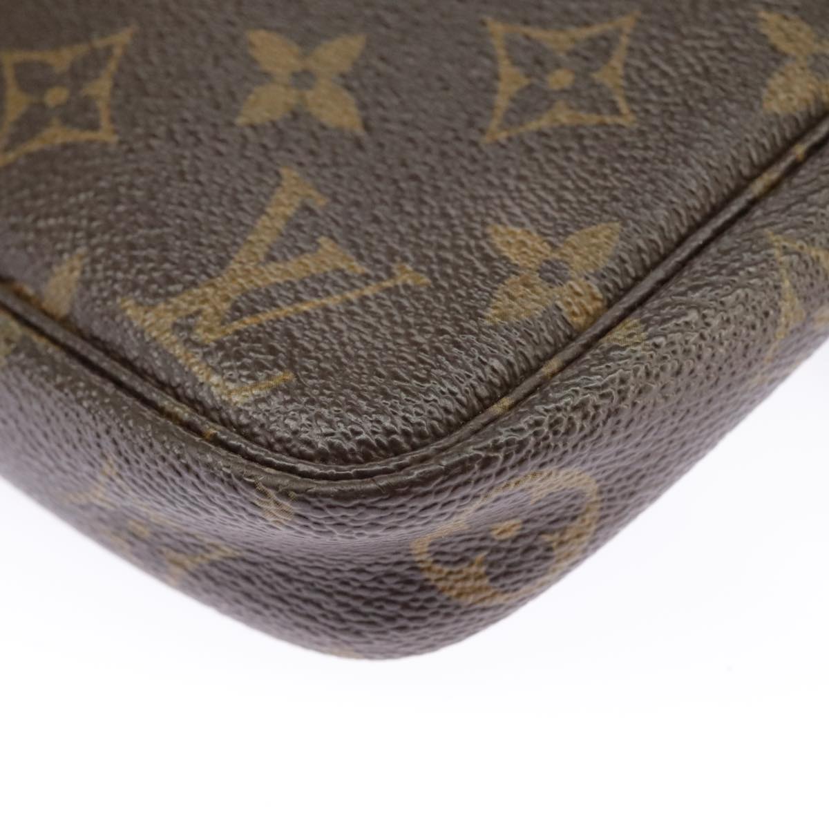 LOUIS VUITTON Monogram Pochette Accessoires Pouch M51980 LV Auth 94624