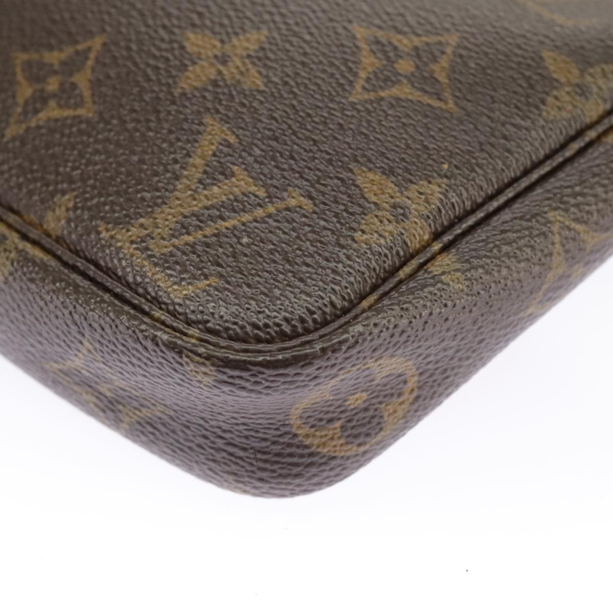 LOUIS VUITTON Monogram Pochette Accessoires Pouch M51980 LV Auth 94624