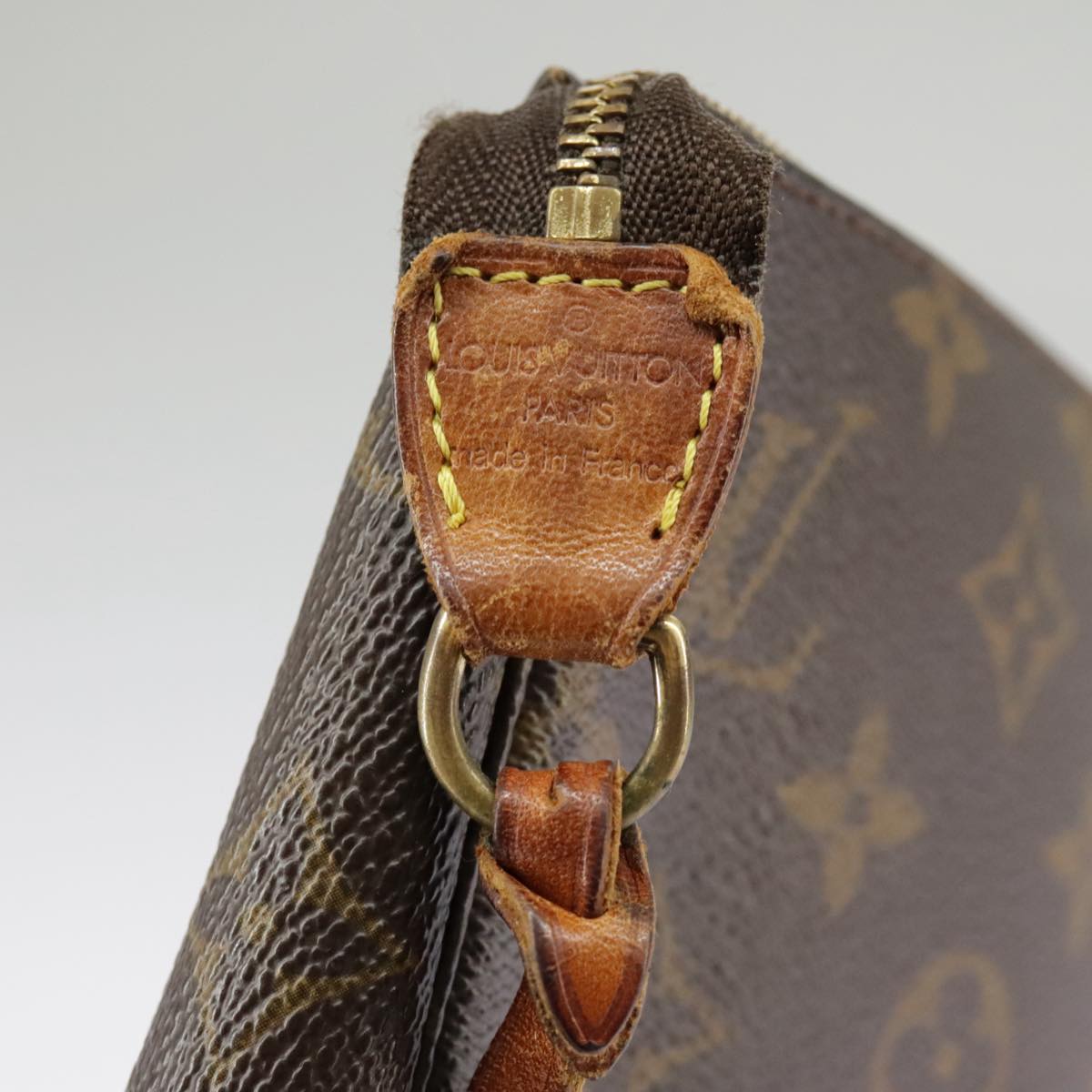 LOUIS VUITTON Monogram Pochette Accessoires Pouch M51980 LV Auth 94624