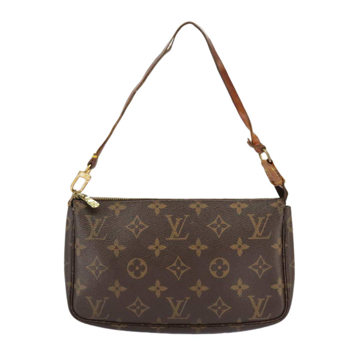 LOUIS VUITTON Monogram Pochette Accessoires Pouch M51980 LV Auth 94624