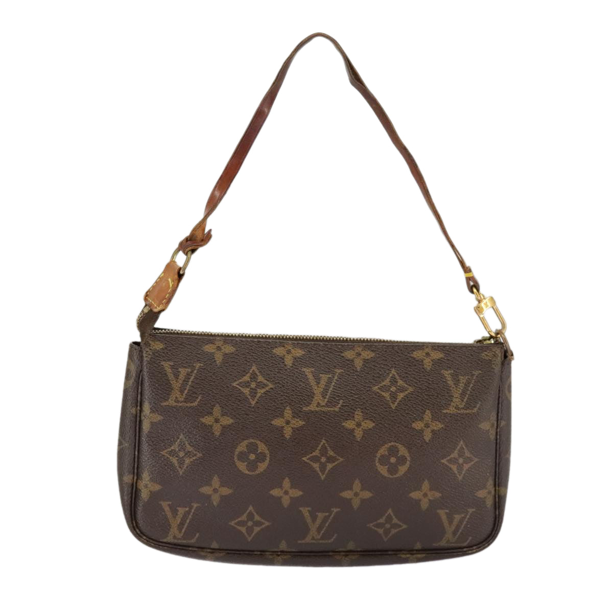 LOUIS VUITTON Monogram Pochette Accessoires Pouch M51980 LV Auth 94624