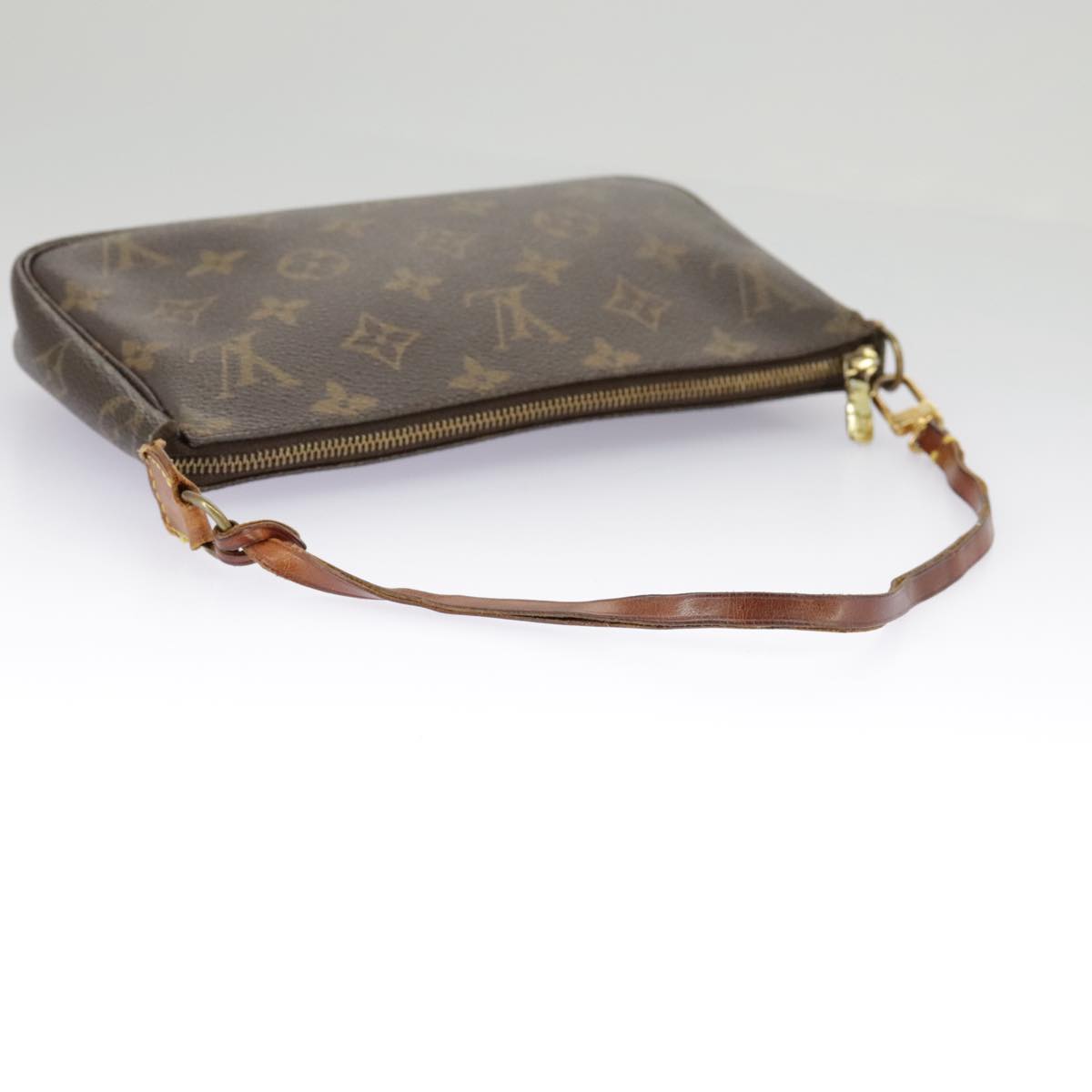 LOUIS VUITTON Monogram Pochette Accessoires Pouch M51980 LV Auth 94624