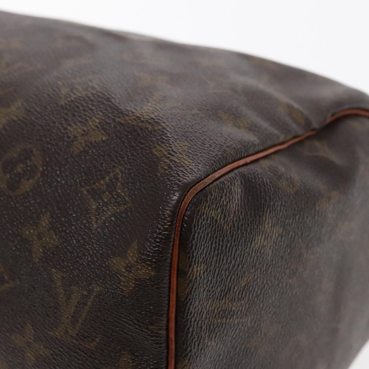 LOUIS VUITTON Monogram Speedy 30 Hand Bag M41526 LV Auth 94658