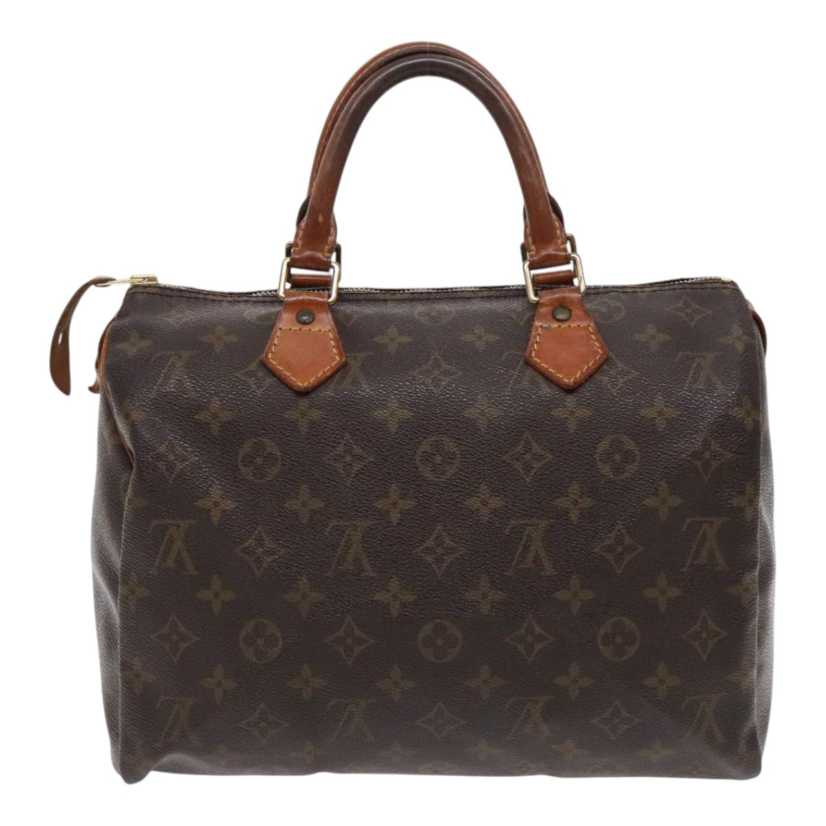 LOUIS VUITTON Monogram Speedy 30 Hand Bag M41526 LV Auth 94658