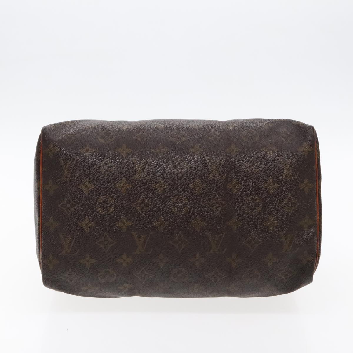 LOUIS VUITTON Monogram Speedy 30 Hand Bag M41526 LV Auth 94658