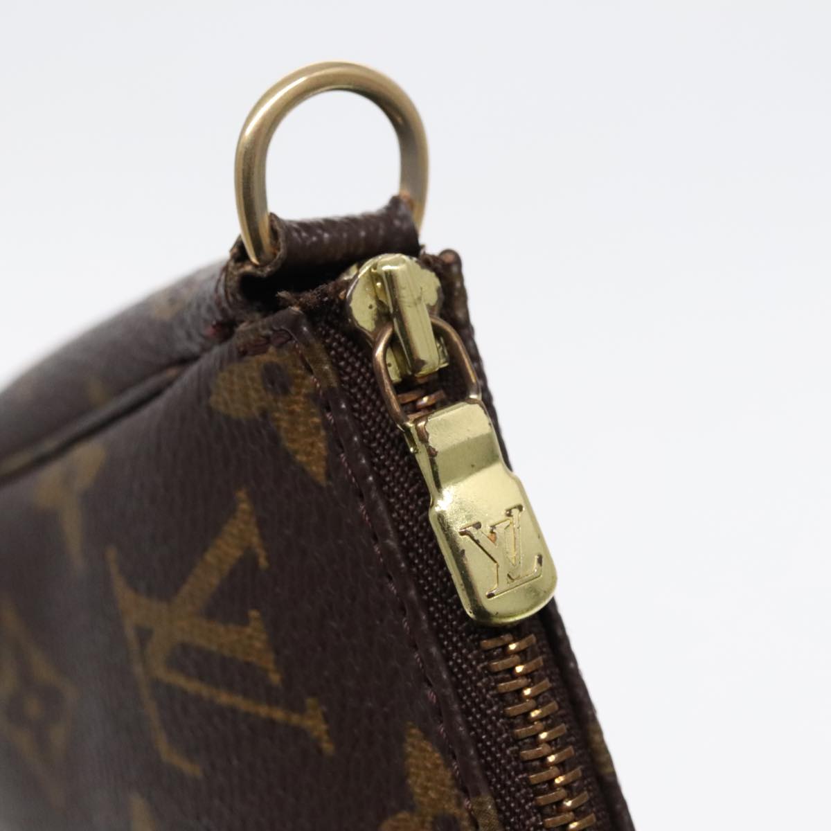 LOUIS VUITTON Monogram Pochette Accessoires Pouch M51980 LV Auth 94670