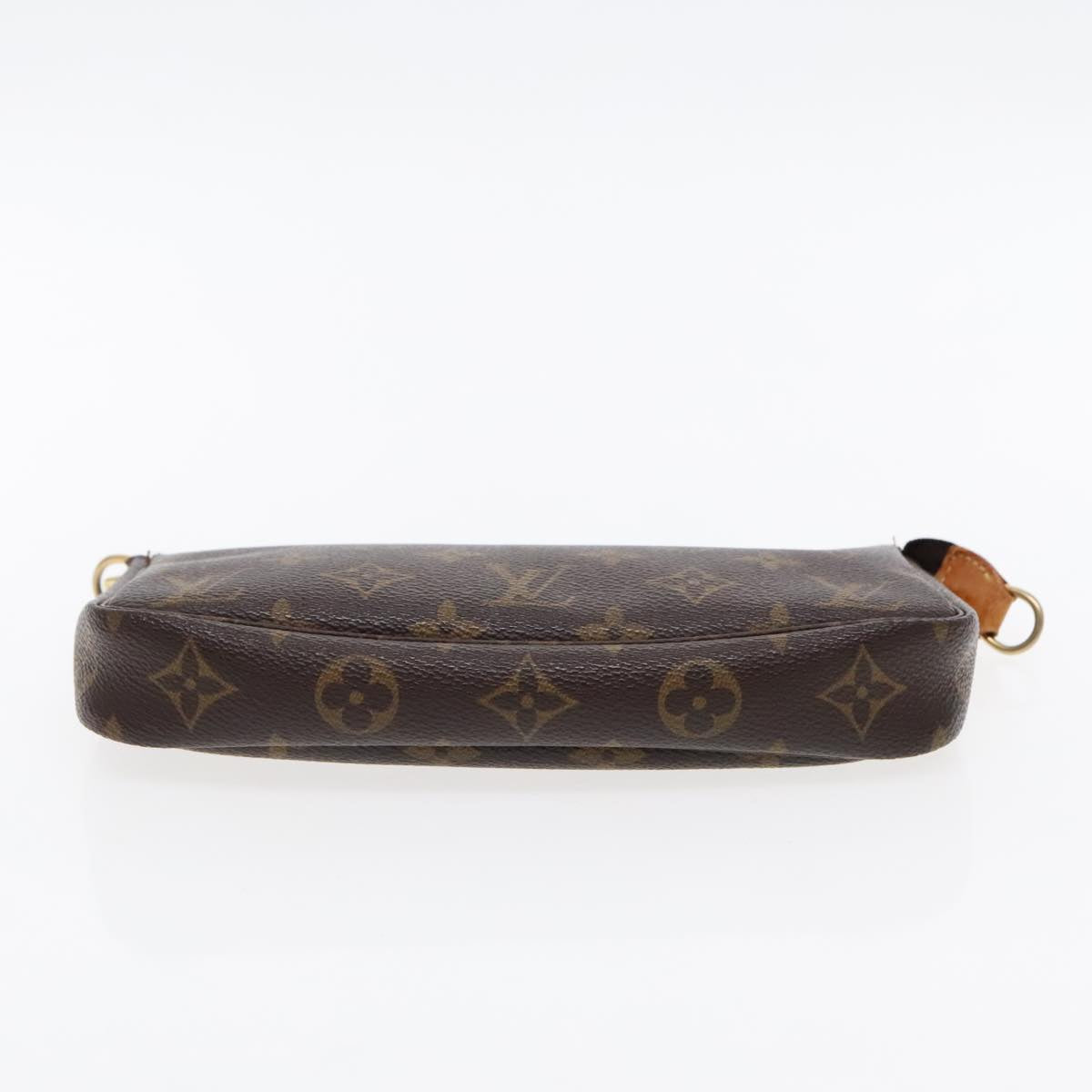 LOUIS VUITTON Monogram Pochette Accessoires Pouch M51980 LV Auth 94670