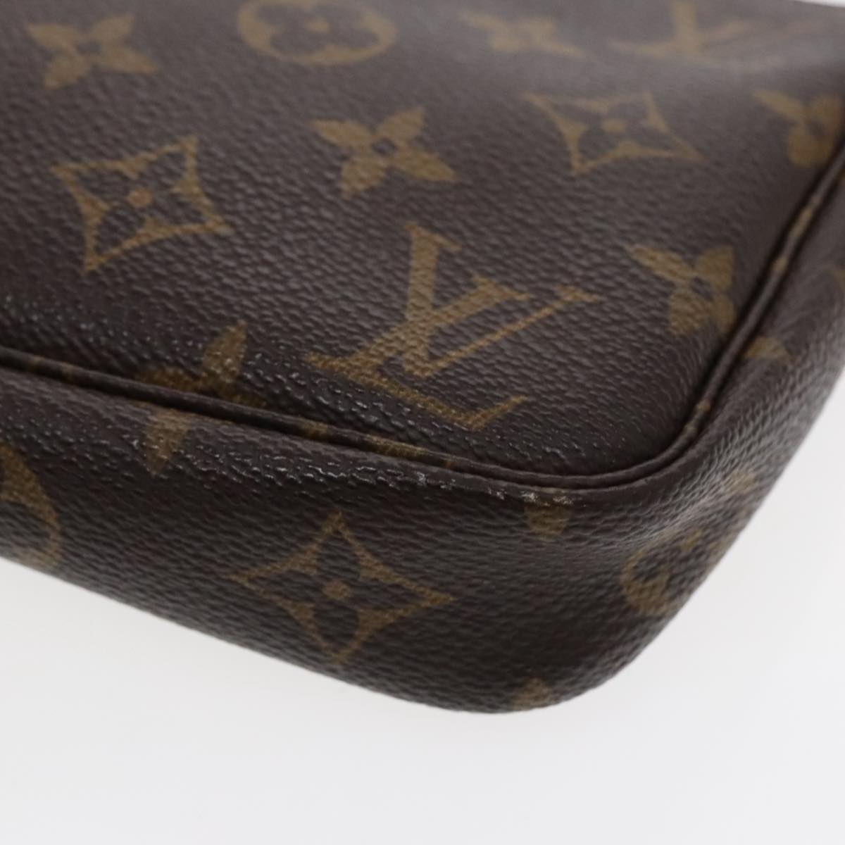 LOUIS VUITTON Monogram Pochette Accessoires Pouch M51980 LV Auth 94670