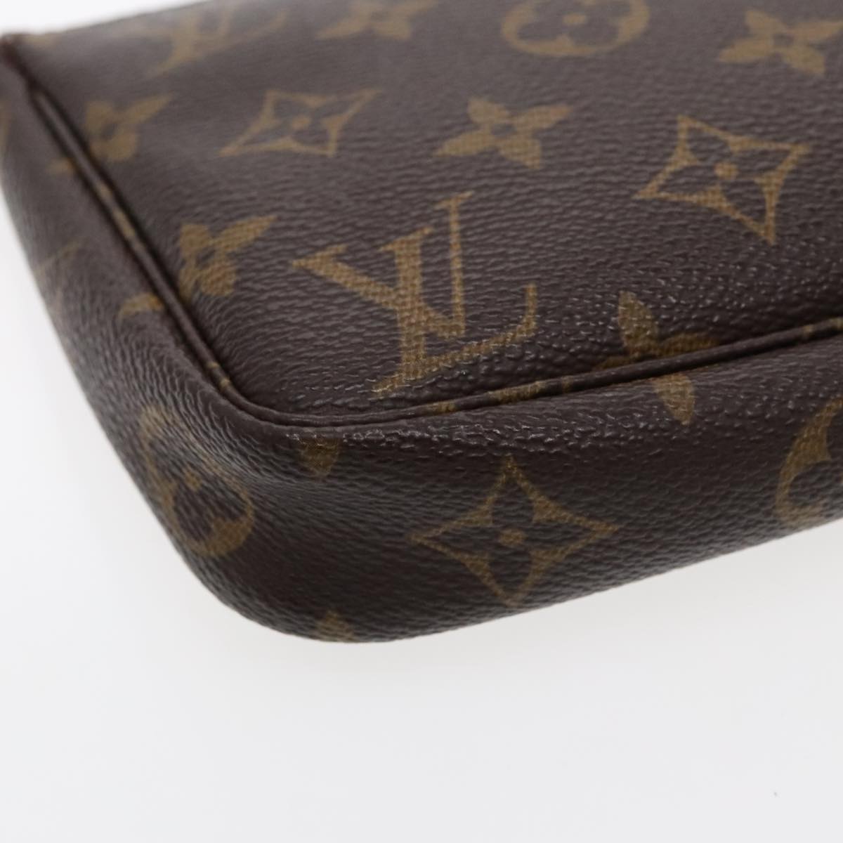 LOUIS VUITTON Monogram Pochette Accessoires Pouch M51980 LV Auth 94670