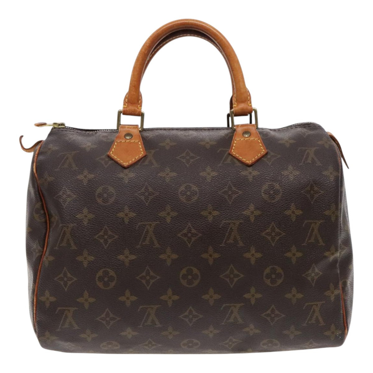 LOUIS VUITTON Monogram Speedy 30 Hand Bag M41526 LV Auth 94680