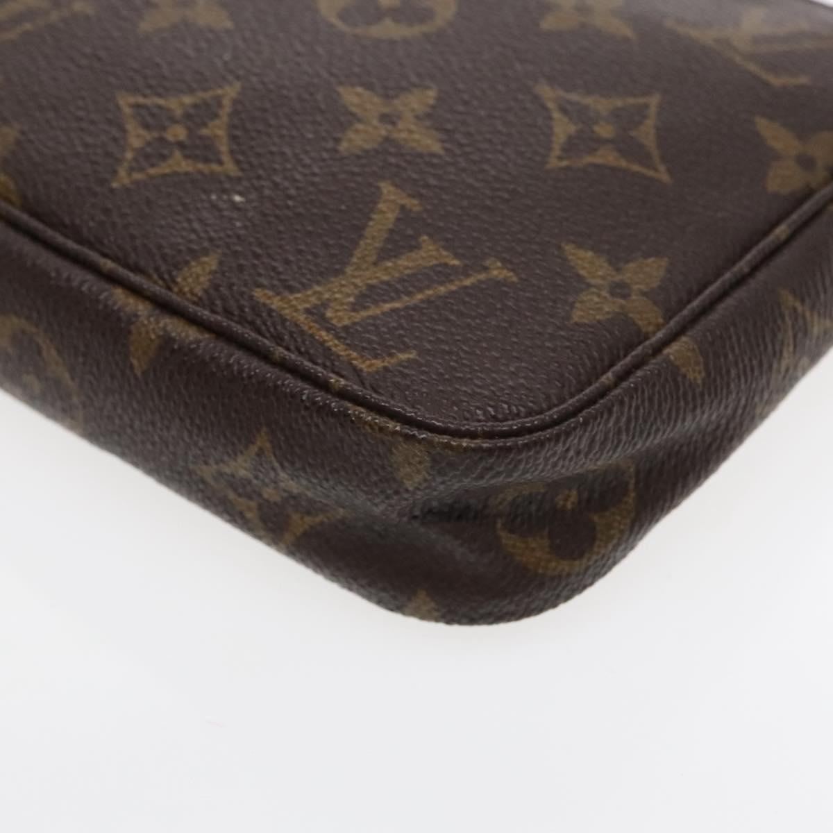 LOUIS VUITTON Monogram Pochette Accessoires Pouch M51980 LV Auth 94712