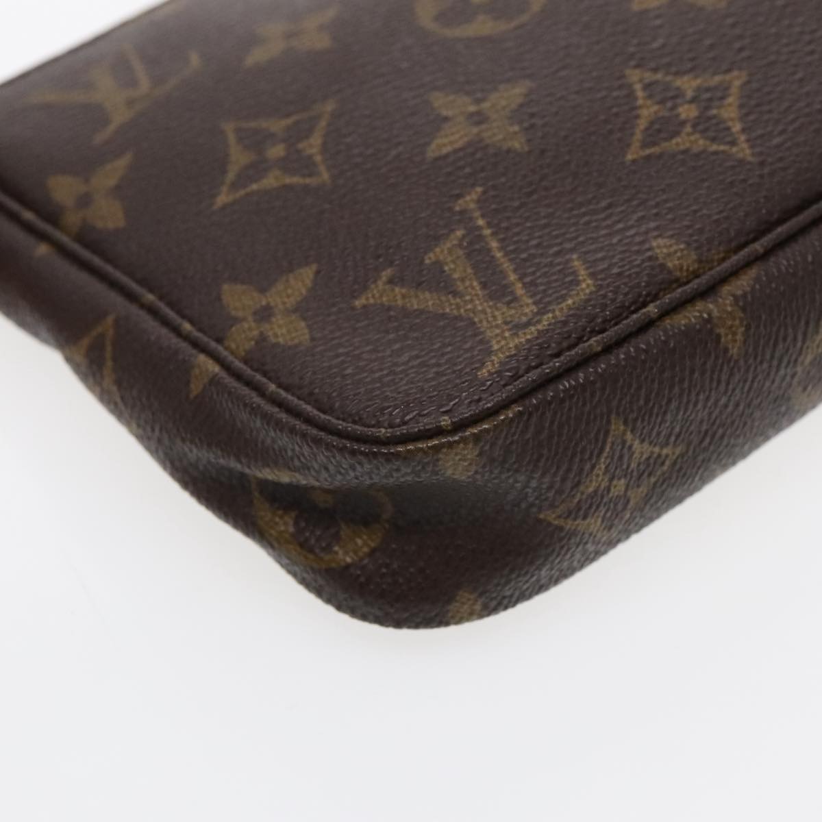 LOUIS VUITTON Monogram Pochette Accessoires Pouch M51980 LV Auth 94712