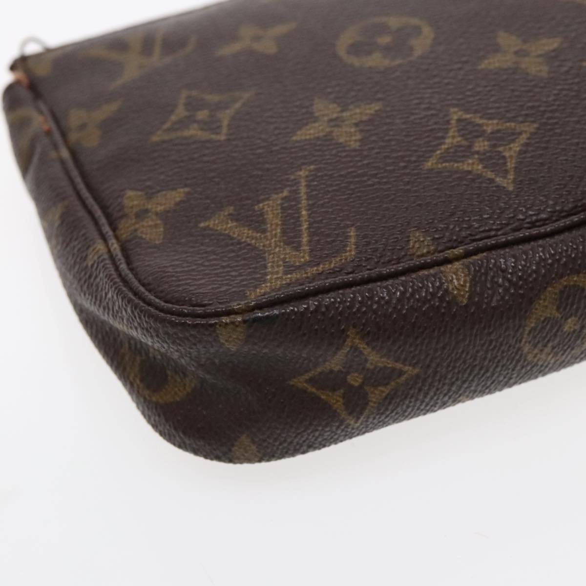 LOUIS VUITTON Monogram Pochette Accessoires Pouch M51980 LV Auth 94712