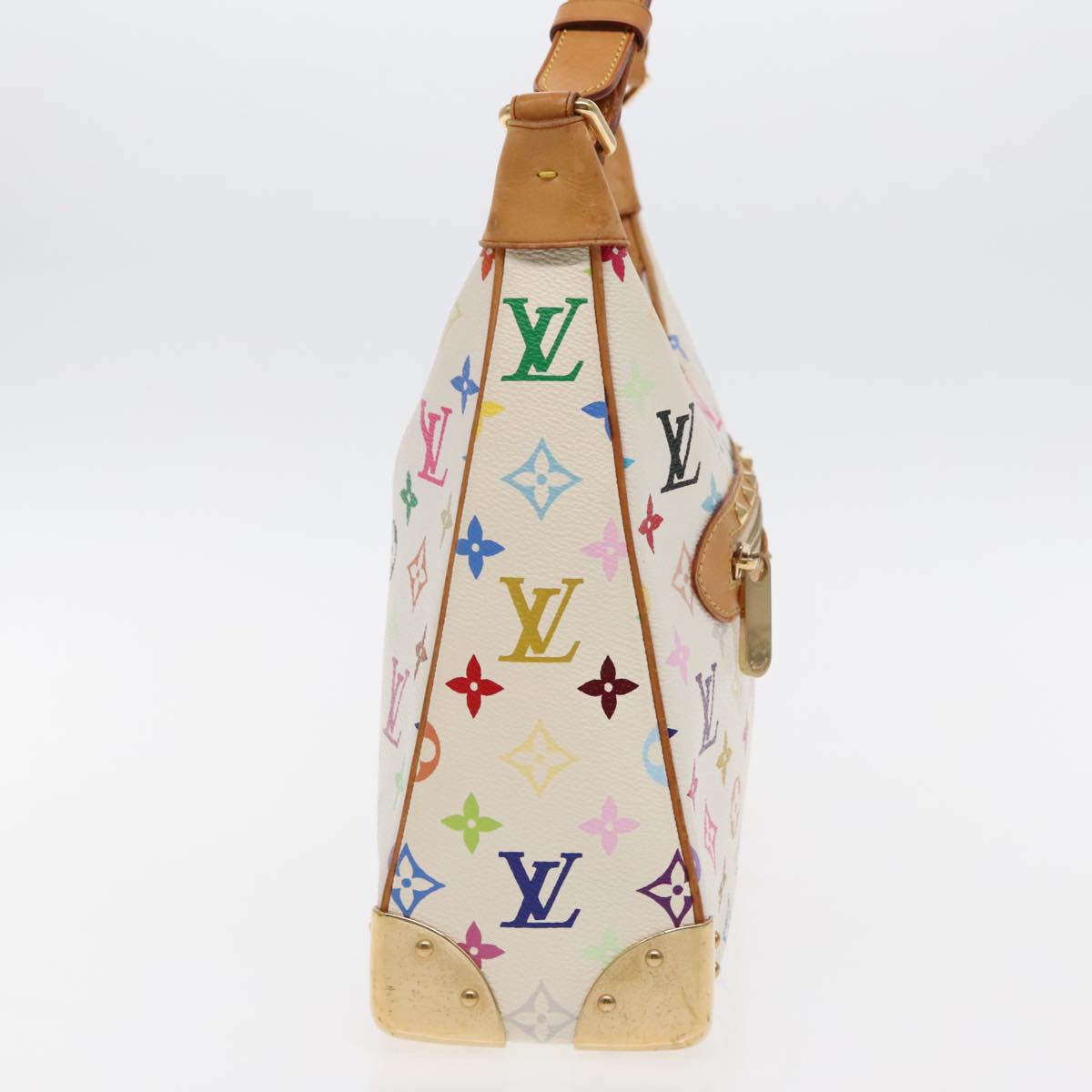 LOUIS VUITTON Monogram Multicolor Boulogne Shoulder Bag M92660 Auth 94715AV