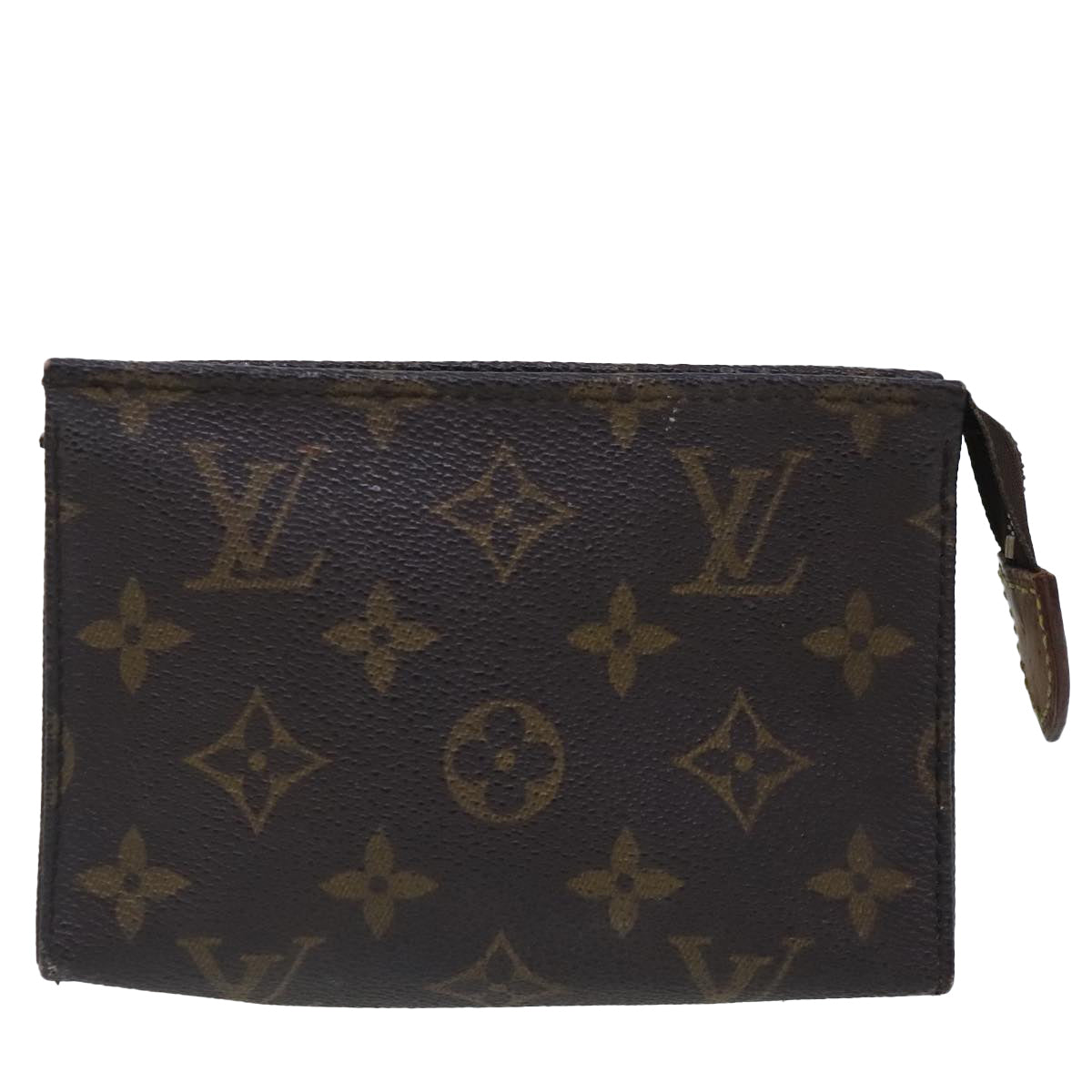 LOUIS VUITTON Monogram Poche Toilette 15 Pouch M47546 LV Auth 94731