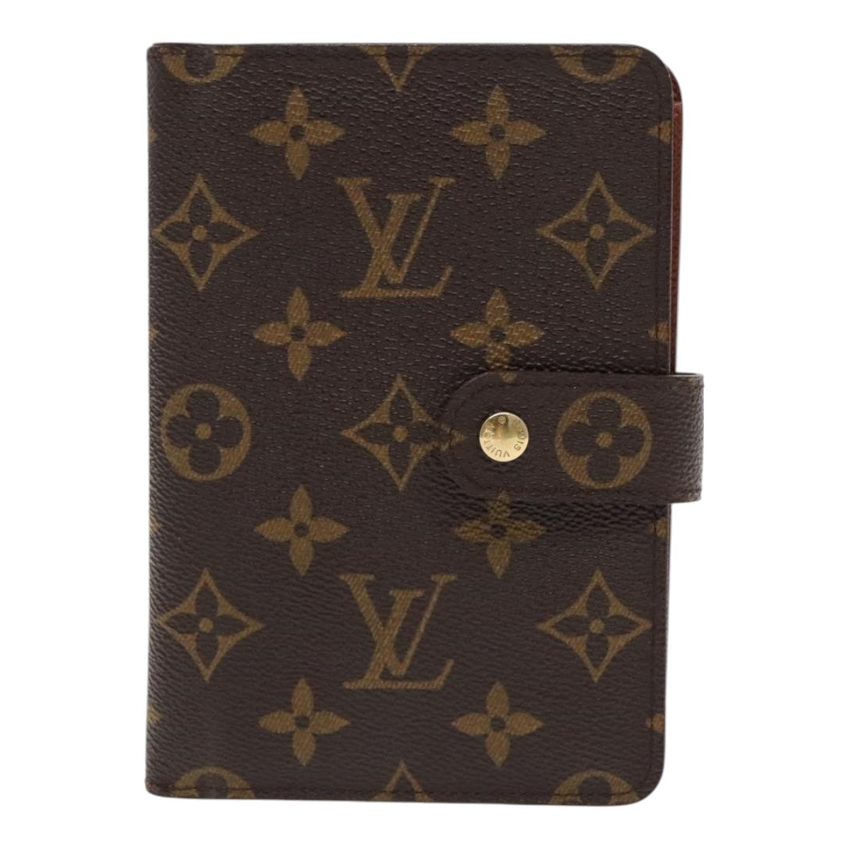 LOUIS VUITTON Monogram Porto Papie Zip Wallet M61207 LV Auth 94739