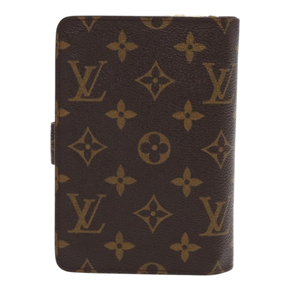 LOUIS VUITTON Monogram Porto Papie Zip Wallet M61207 LV Auth 94739