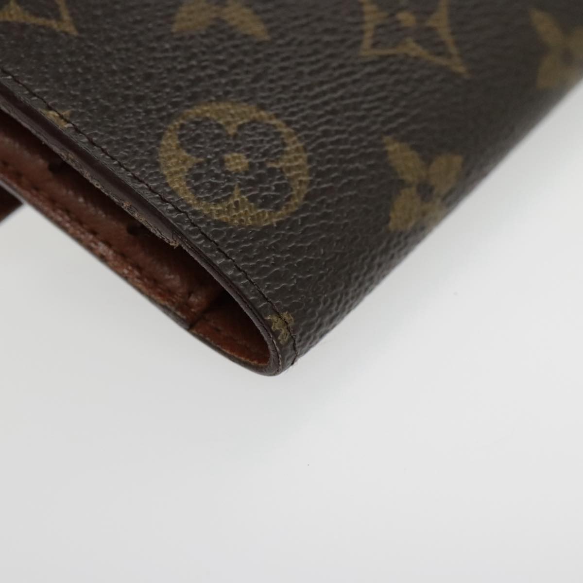 LOUIS VUITTON Monogram Portefeuille International Wallet M61217 LV Auth 94741