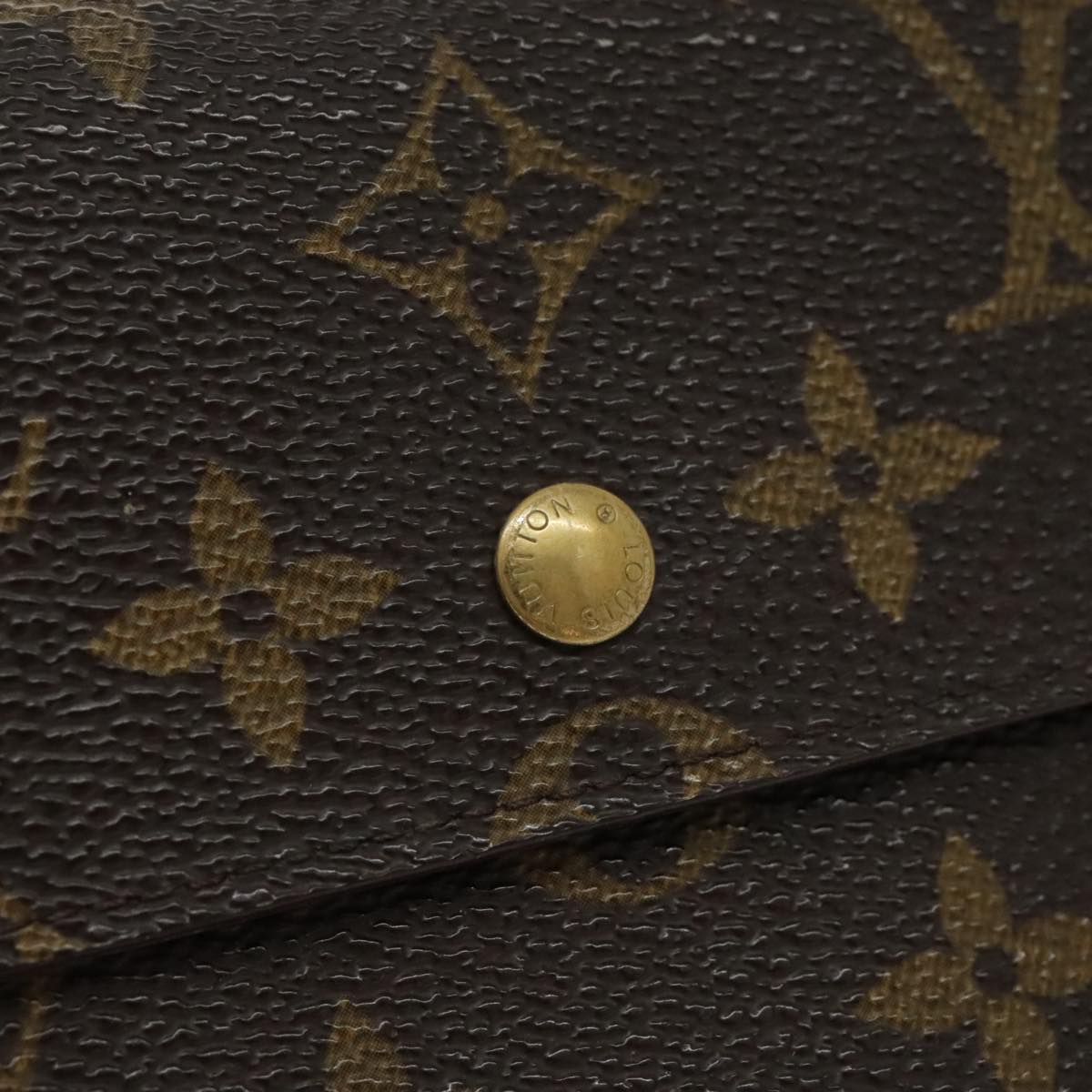 LOUIS VUITTON Monogram Portefeuille International Wallet M61217 LV Auth 94741