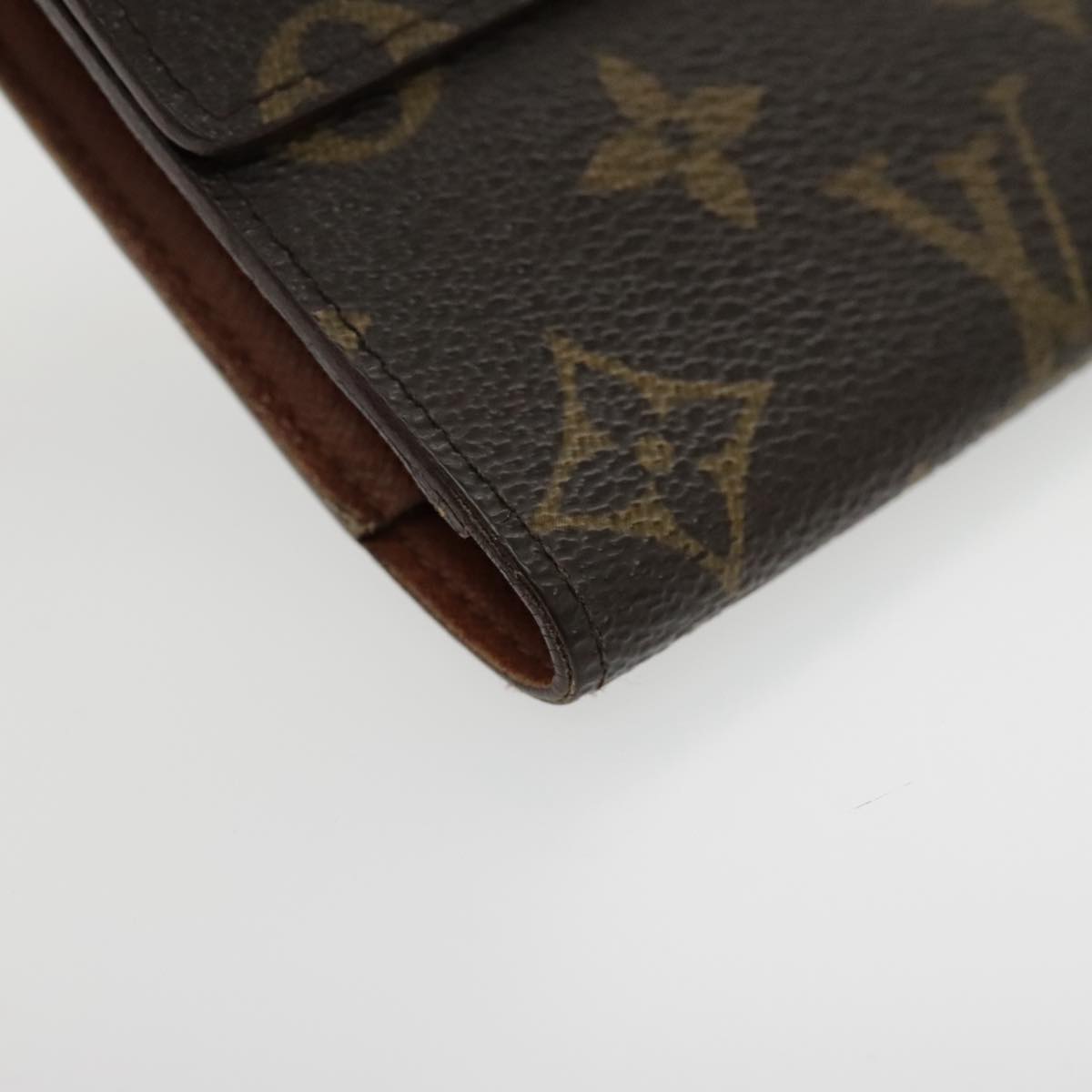 LOUIS VUITTON Monogram Portefeuille International Wallet M61217 LV Auth 94741