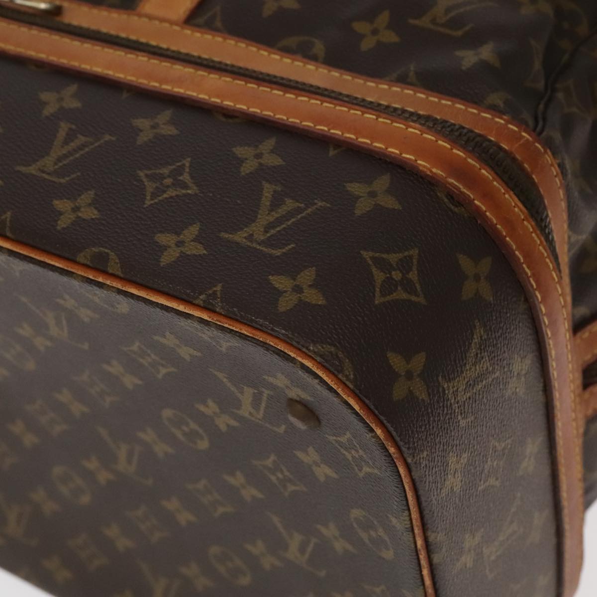 LOUIS VUITTON Monogram Sac Sports Boston Bag M41444 LV Auth 94751