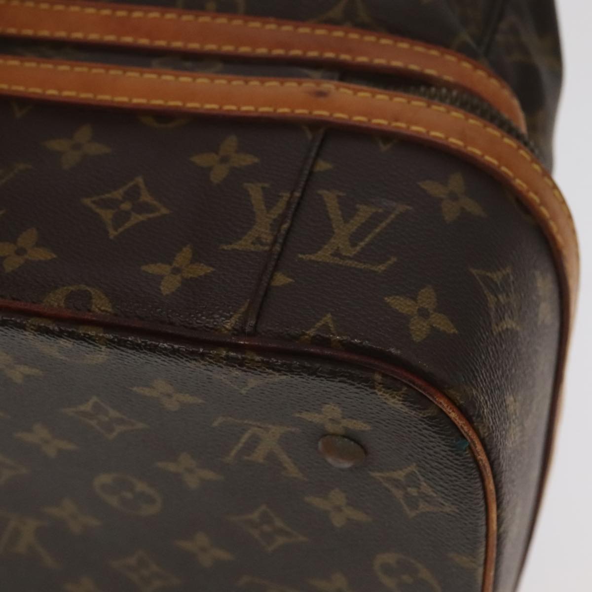 LOUIS VUITTON Monogram Sac Sports Boston Bag M41444 LV Auth 94751