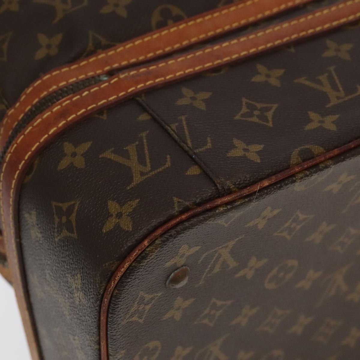 LOUIS VUITTON Monogram Sac Sports Boston Bag M41444 LV Auth 94751