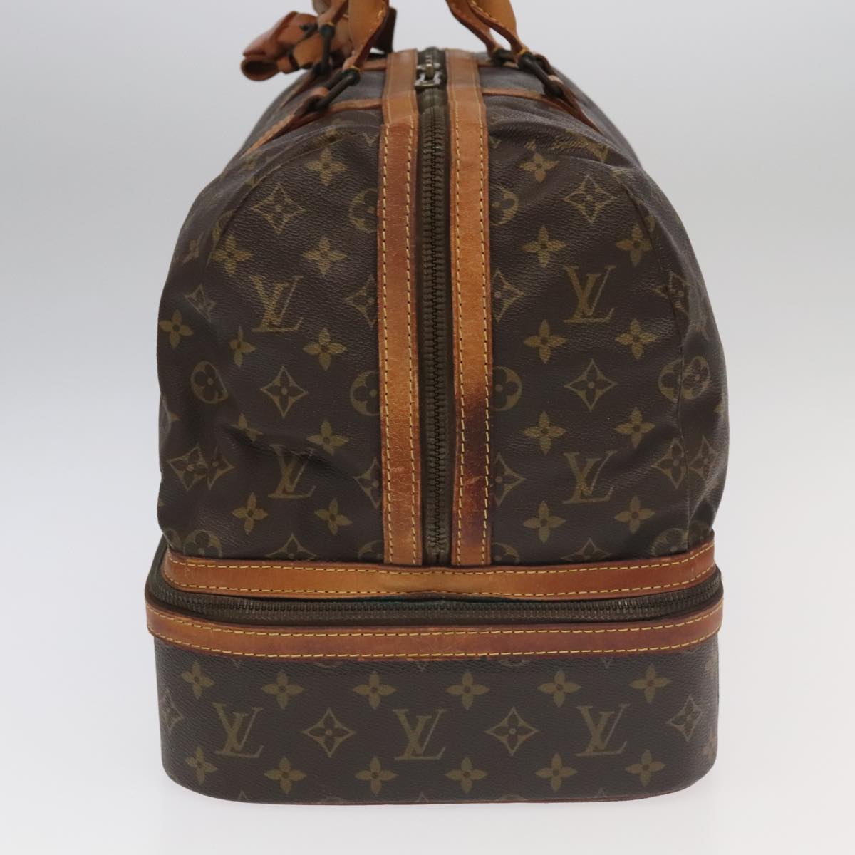 LOUIS VUITTON Monogram Sac Sports Boston Bag M41444 LV Auth 94751