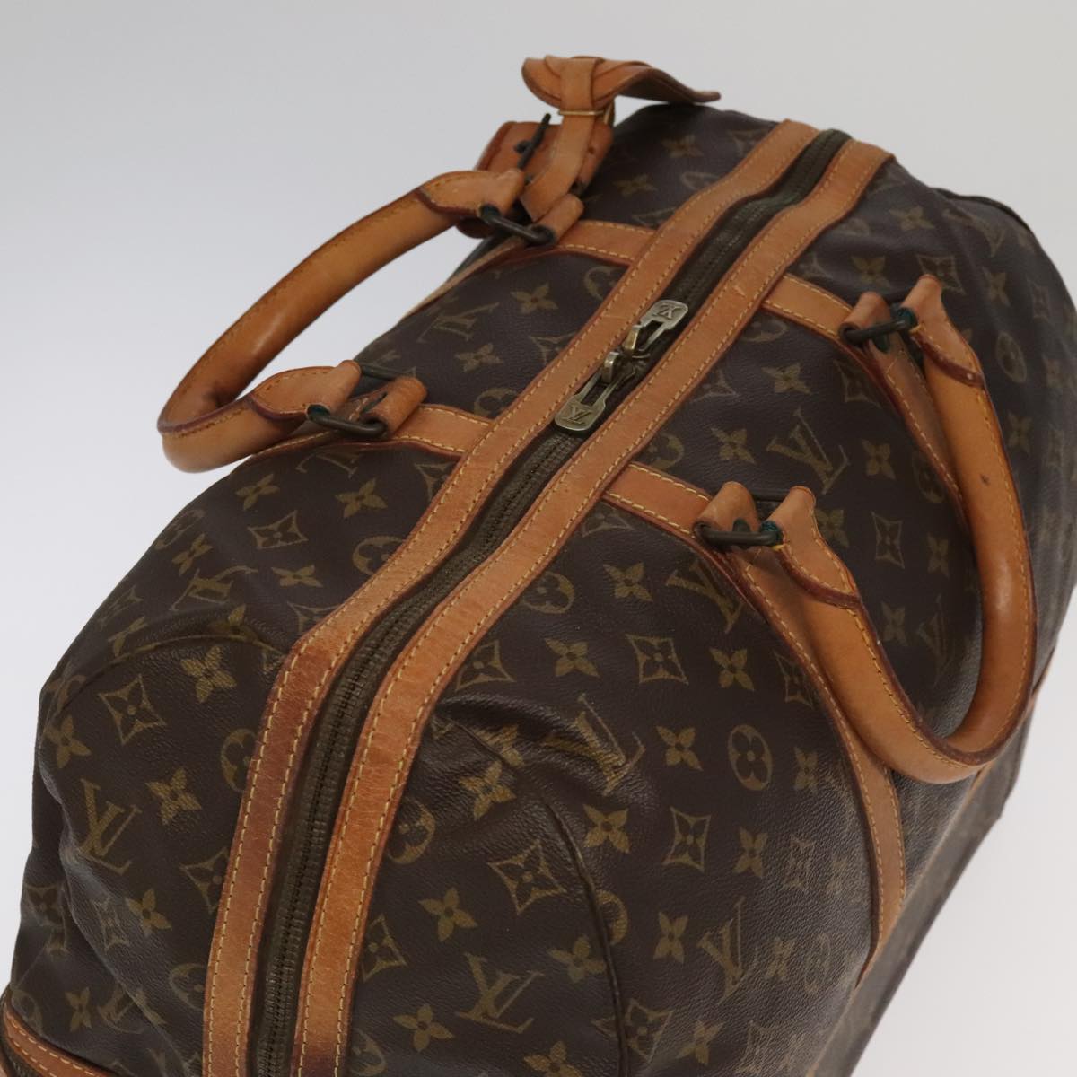 LOUIS VUITTON Monogram Sac Sports Boston Bag M41444 LV Auth 94751