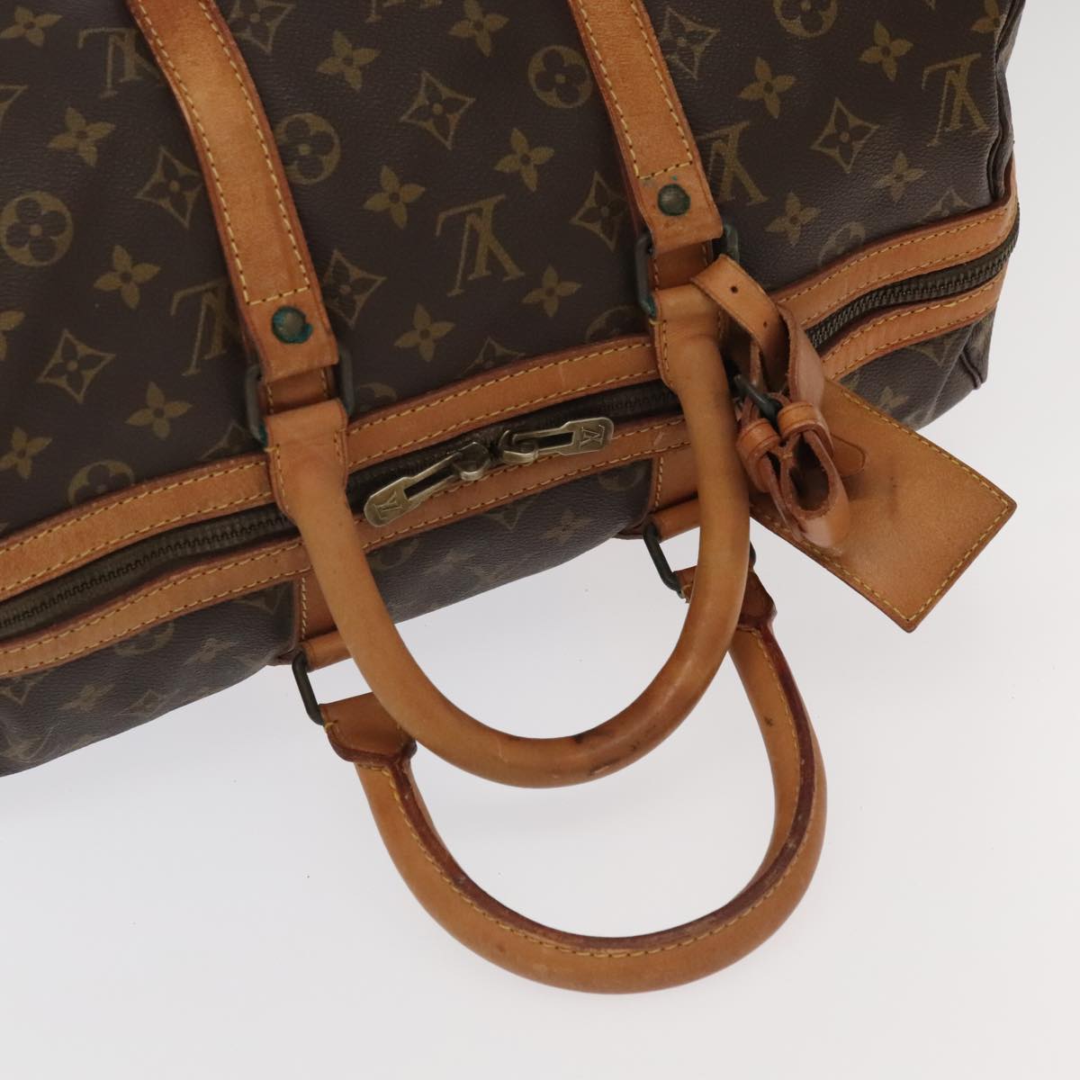 LOUIS VUITTON Monogram Sac Sports Boston Bag M41444 LV Auth 94751