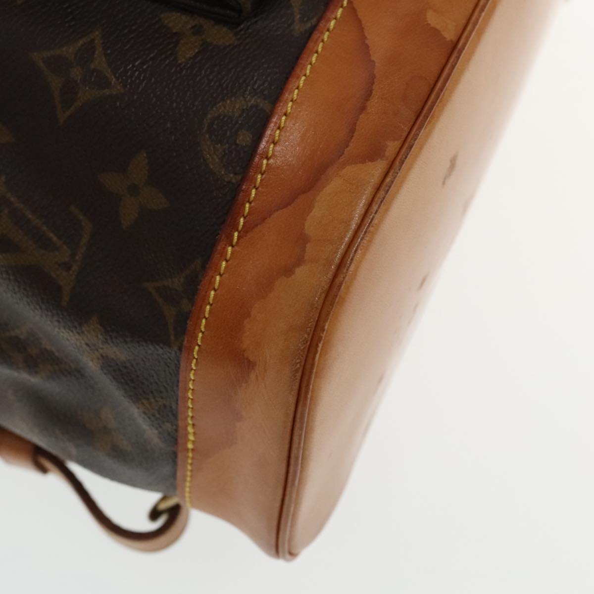 LOUIS VUITTON Monogram Montsouris GM Backpack M51135 LV Auth 94814