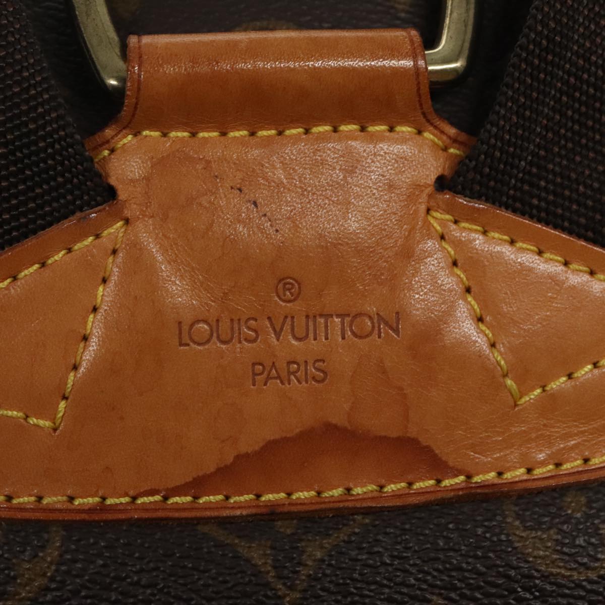 LOUIS VUITTON Monogram Montsouris GM Backpack M51135 LV Auth 94814