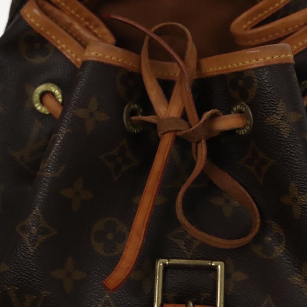 LOUIS VUITTON Monogram Montsouris GM Backpack M51135 LV Auth 94814