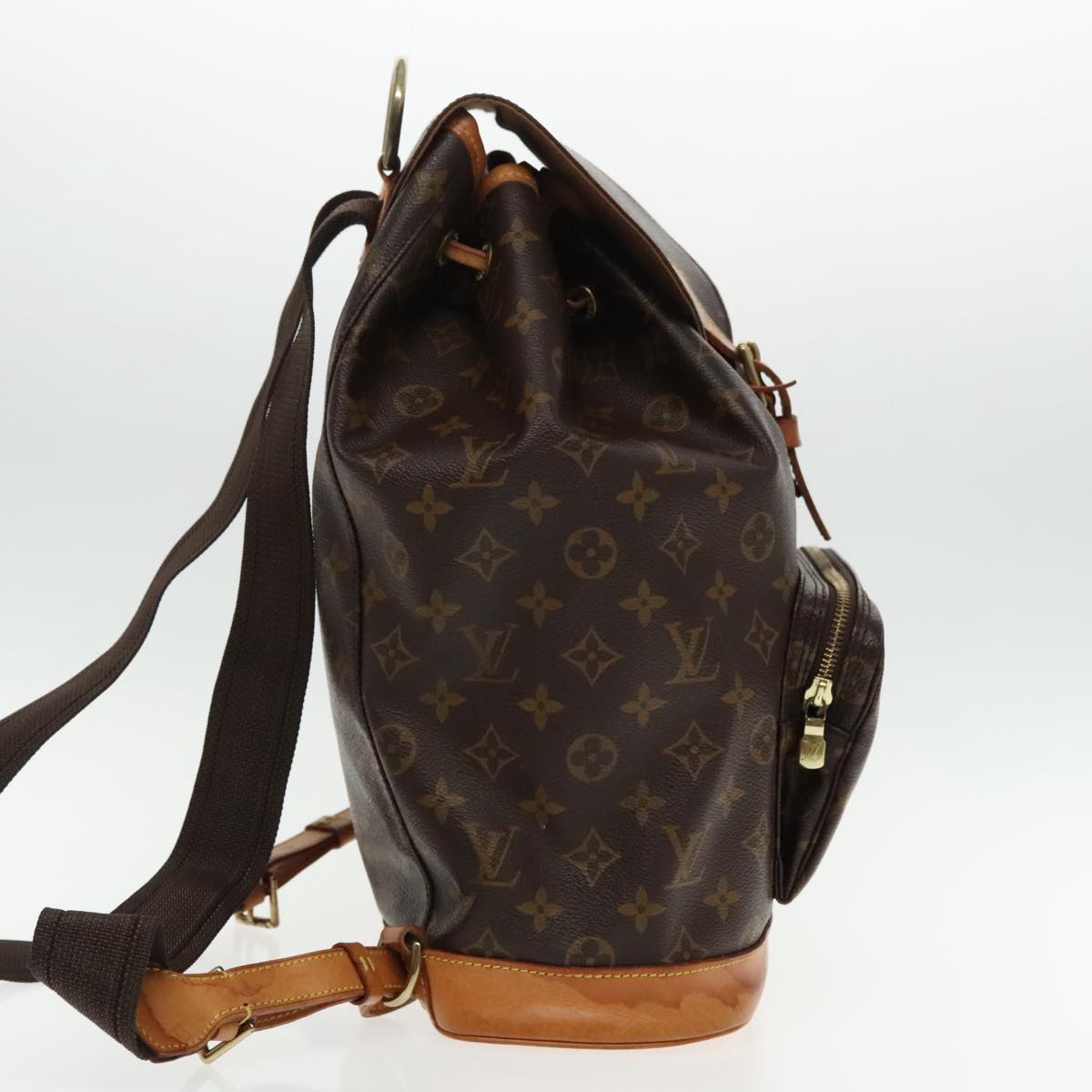 LOUIS VUITTON Monogram Montsouris GM Backpack M51135 LV Auth 94814