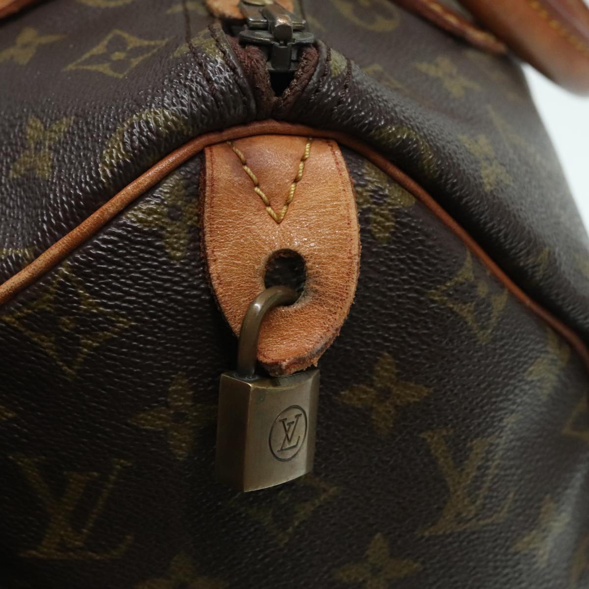 LOUIS VUITTON Monogram Speedy 30 Hand Bag M41526 LV Auth 94881