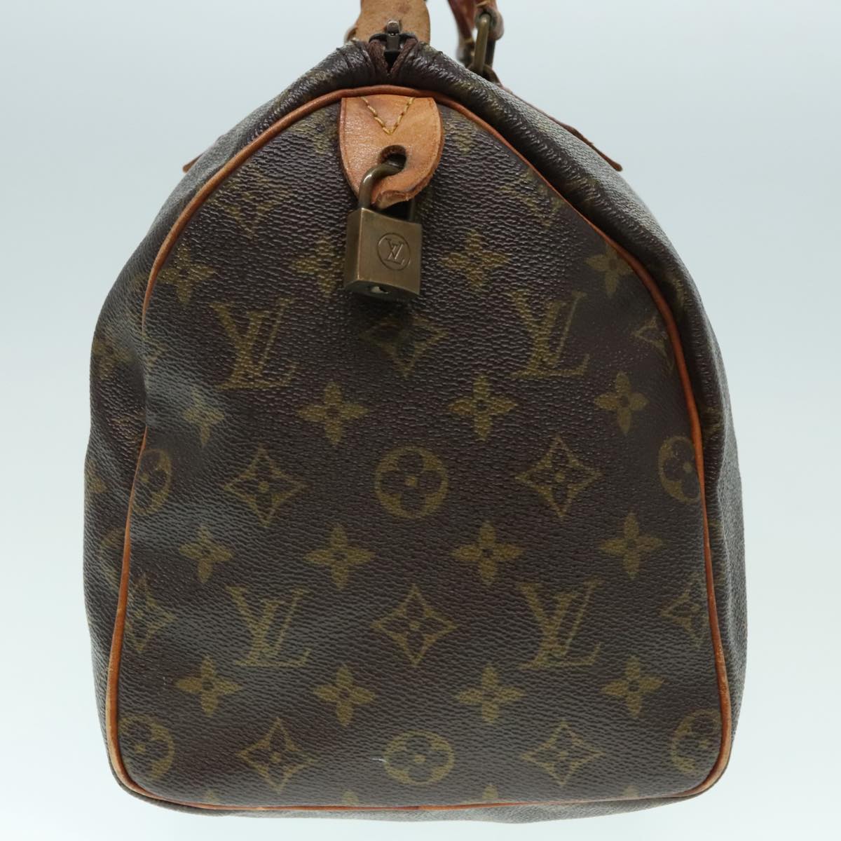 LOUIS VUITTON Monogram Speedy 30 Hand Bag M41526 LV Auth 94881