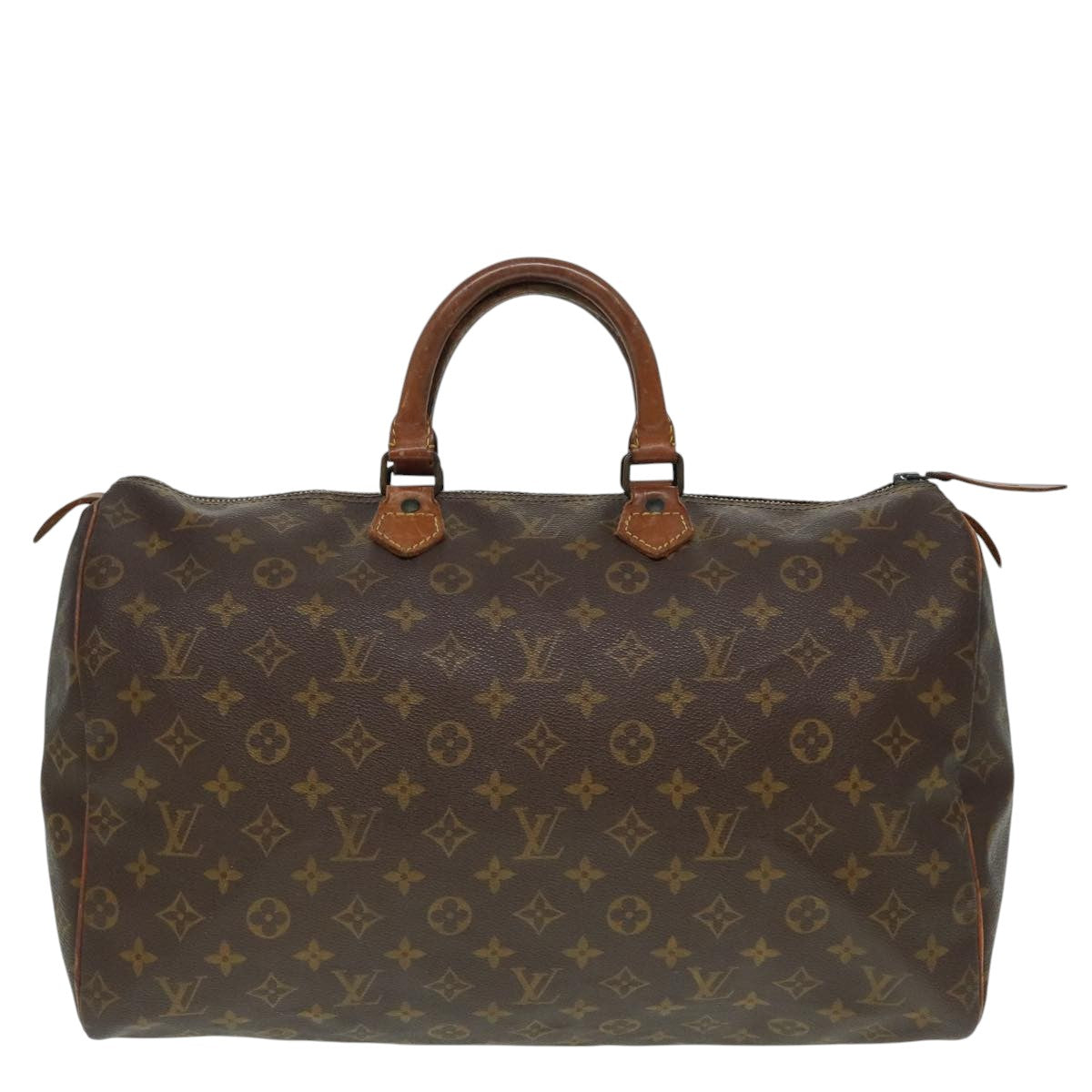 LOUIS VUITTON Monogram Speedy 40 Hand Bag M41522 LV Auth 94893