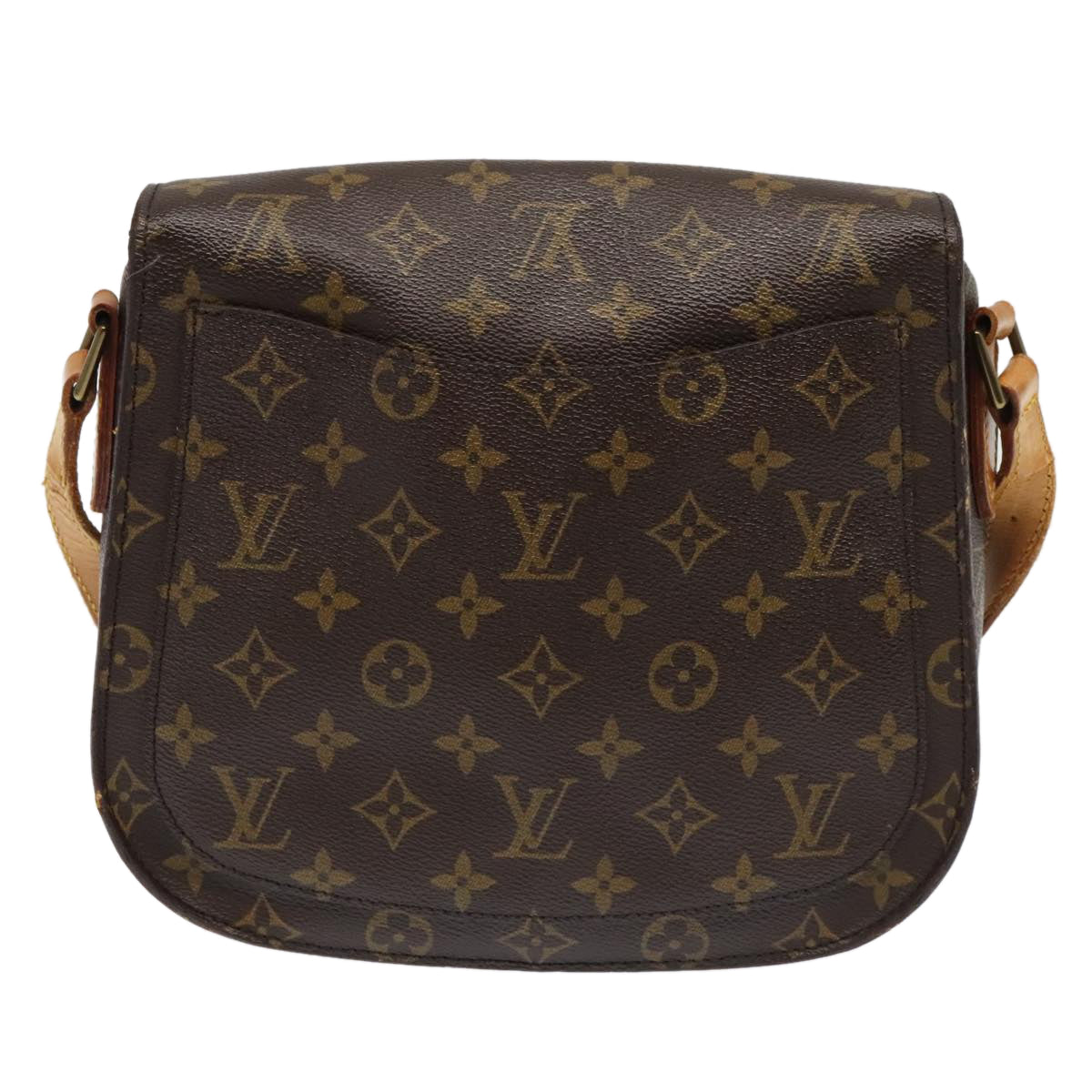 LOUIS VUITTON Monogram Saint Cloud GM Shoulder Bag M51242 LV Auth 94923