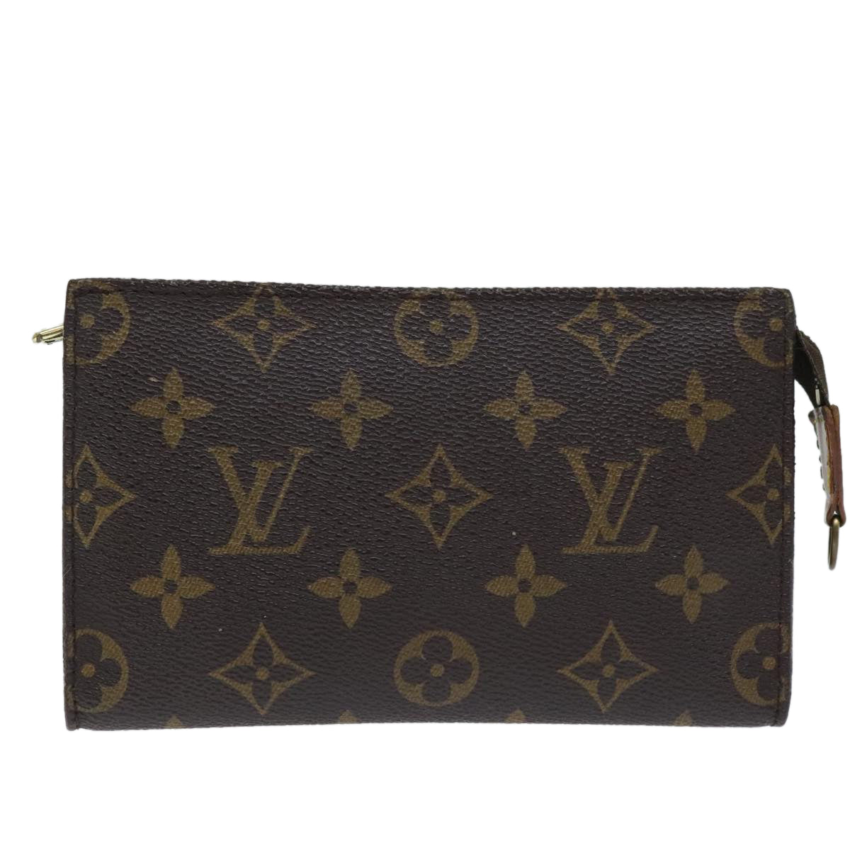 LOUIS VUITTON Monogram Bucket PM Accessory Pouch LV Auth 94933