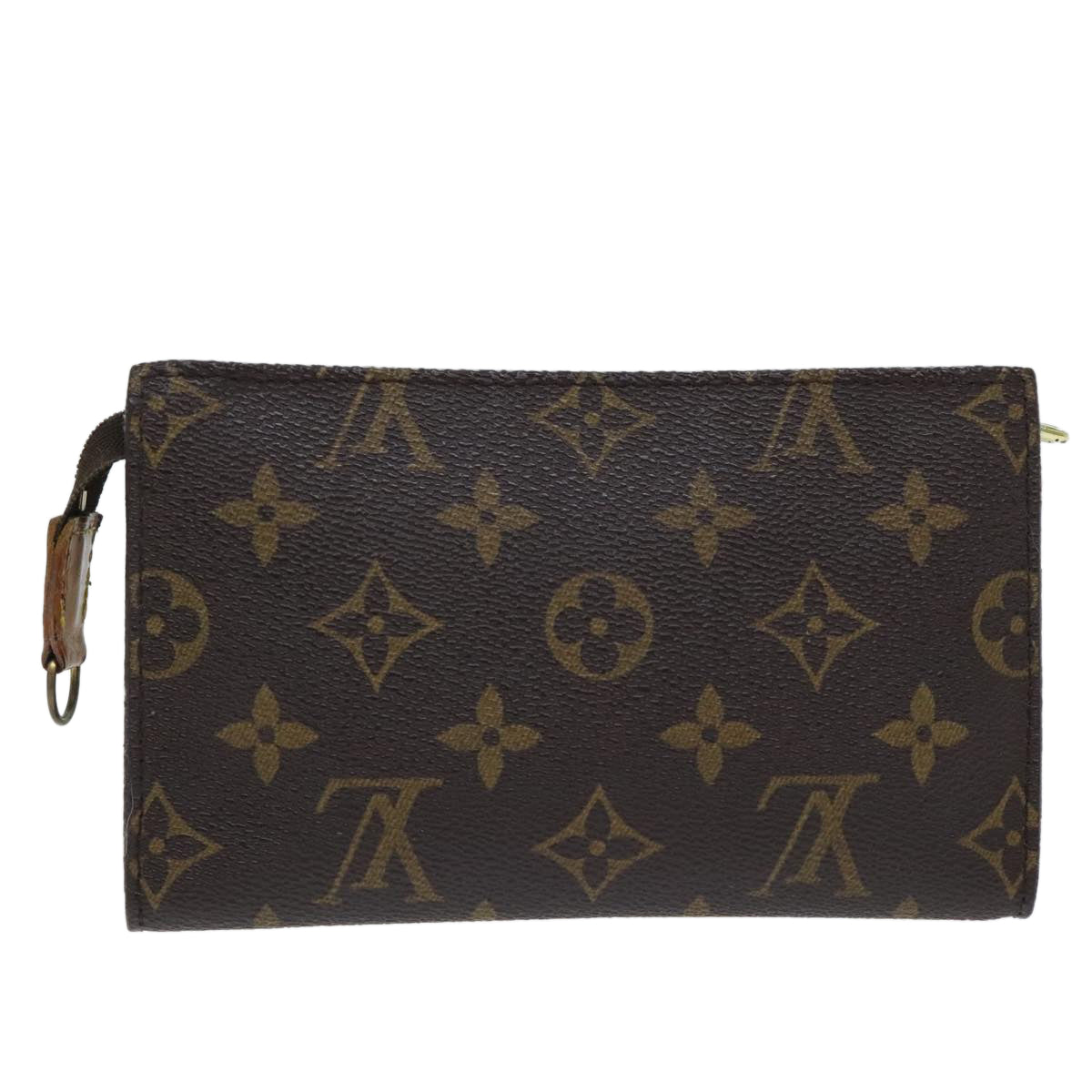 LOUIS VUITTON Monogram Bucket PM Accessory Pouch LV Auth 94933