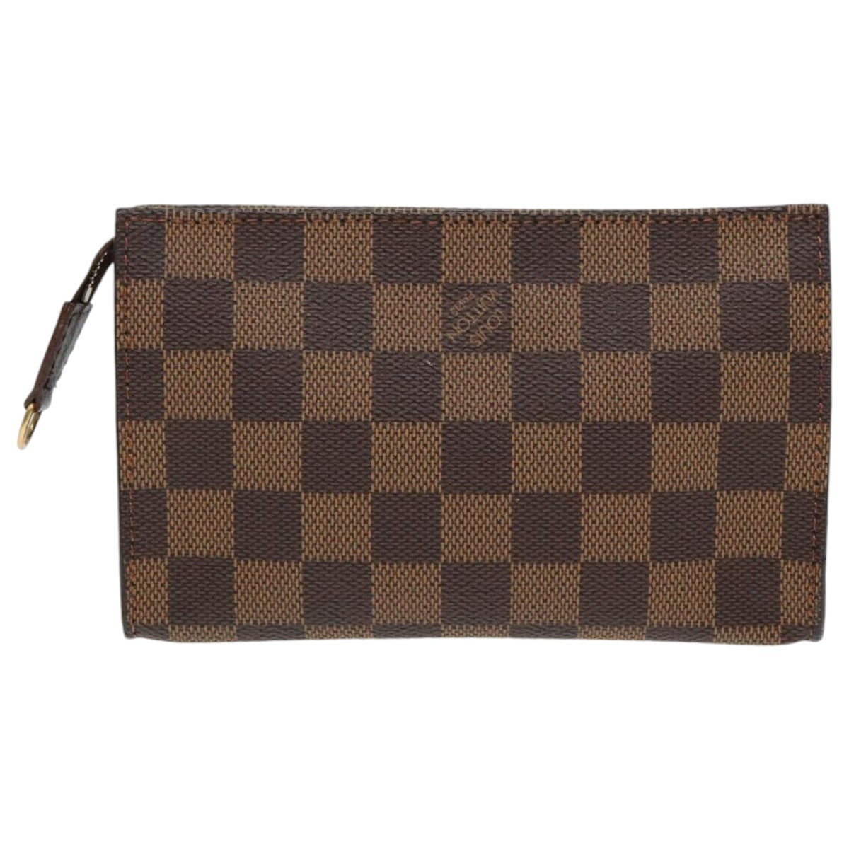 LOUIS VUITTON Damier Ebene Marais Pouch LV Auth 94934