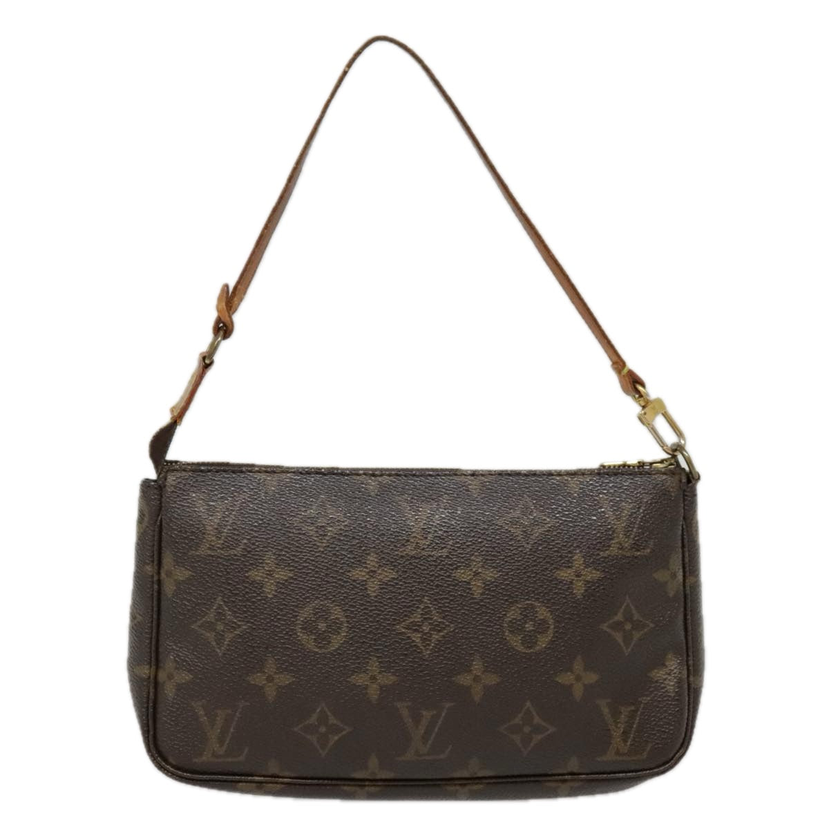 LOUIS VUITTON Monogram Pochette Accessoires Pouch M51980 LV Auth 94935