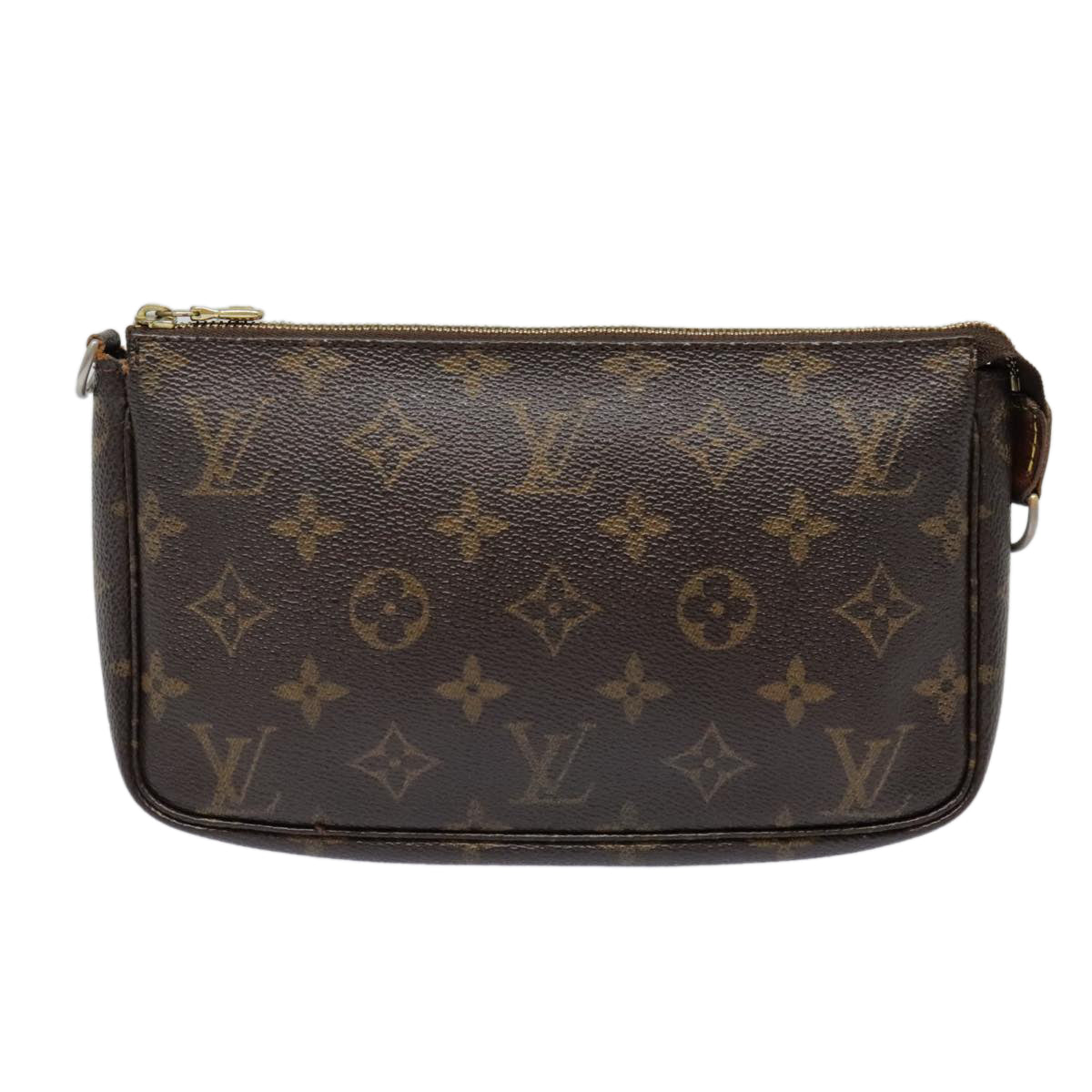 LOUIS VUITTON Monogram Pochette Accessoires Pouch M51980 LV Auth 94939