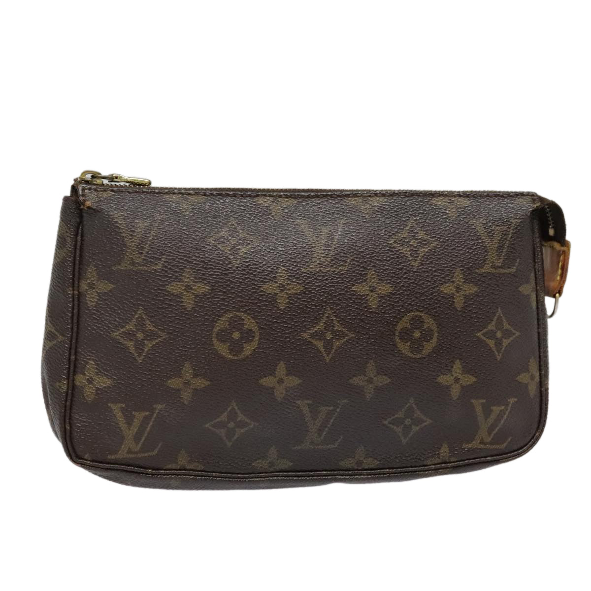 LOUIS VUITTON Monogram Pochette Accessoires Pouch M51980 LV Auth 94940