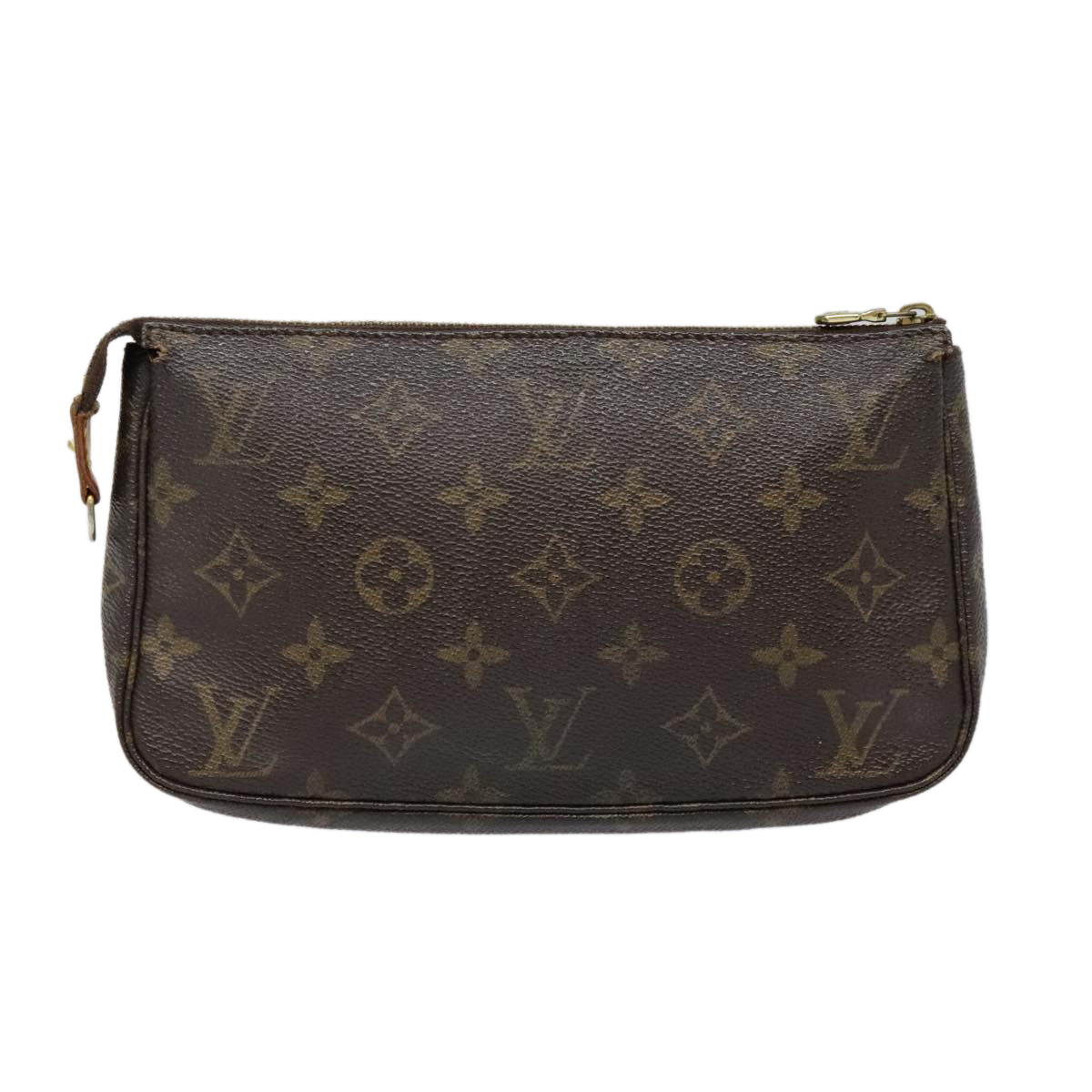 LOUIS VUITTON Monogram Pochette Accessoires Pouch M51980 LV Auth 94940