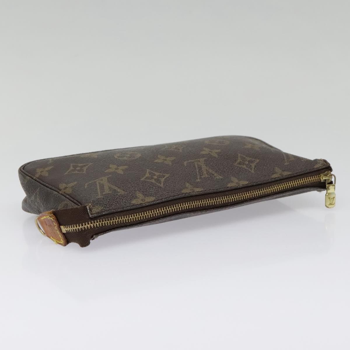 LOUIS VUITTON Monogram Pochette Accessoires Pouch M51980 LV Auth 94940