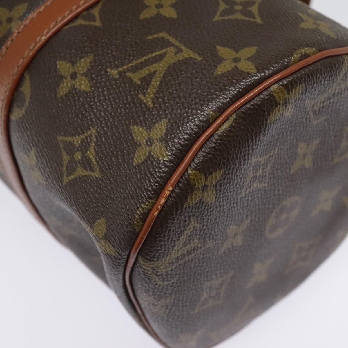 LOUIS VUITTON Monogram Papillon 30 Hand Bag M51385 LV Auth 94948