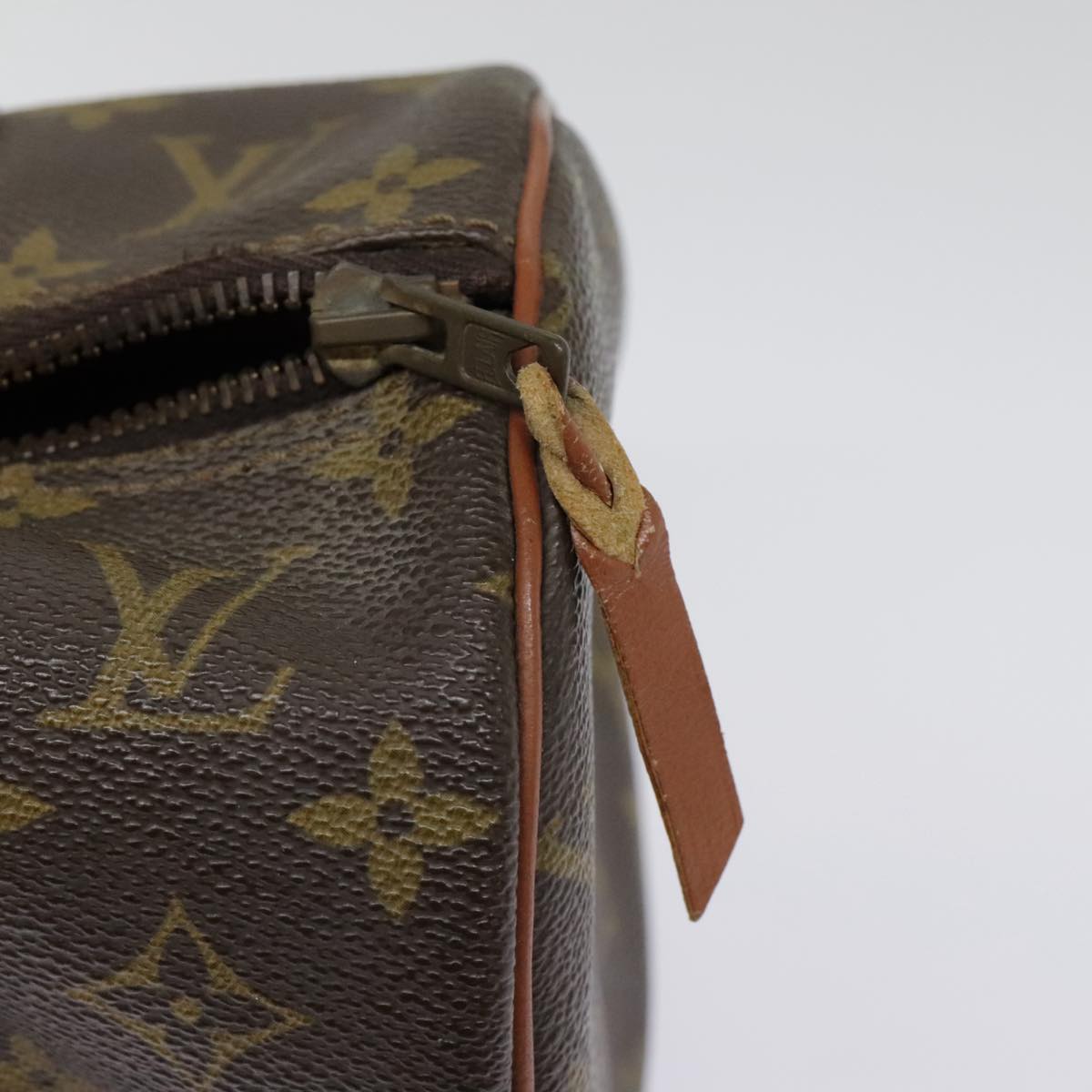 LOUIS VUITTON Monogram Papillon 30 Hand Bag M51385 LV Auth 94948